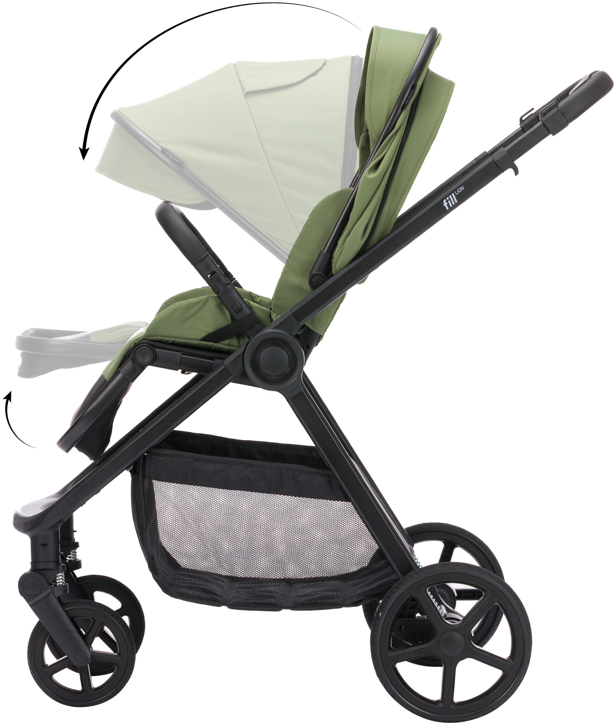Fillikid Kombi-Kinderwagen »Lion« 22 kg