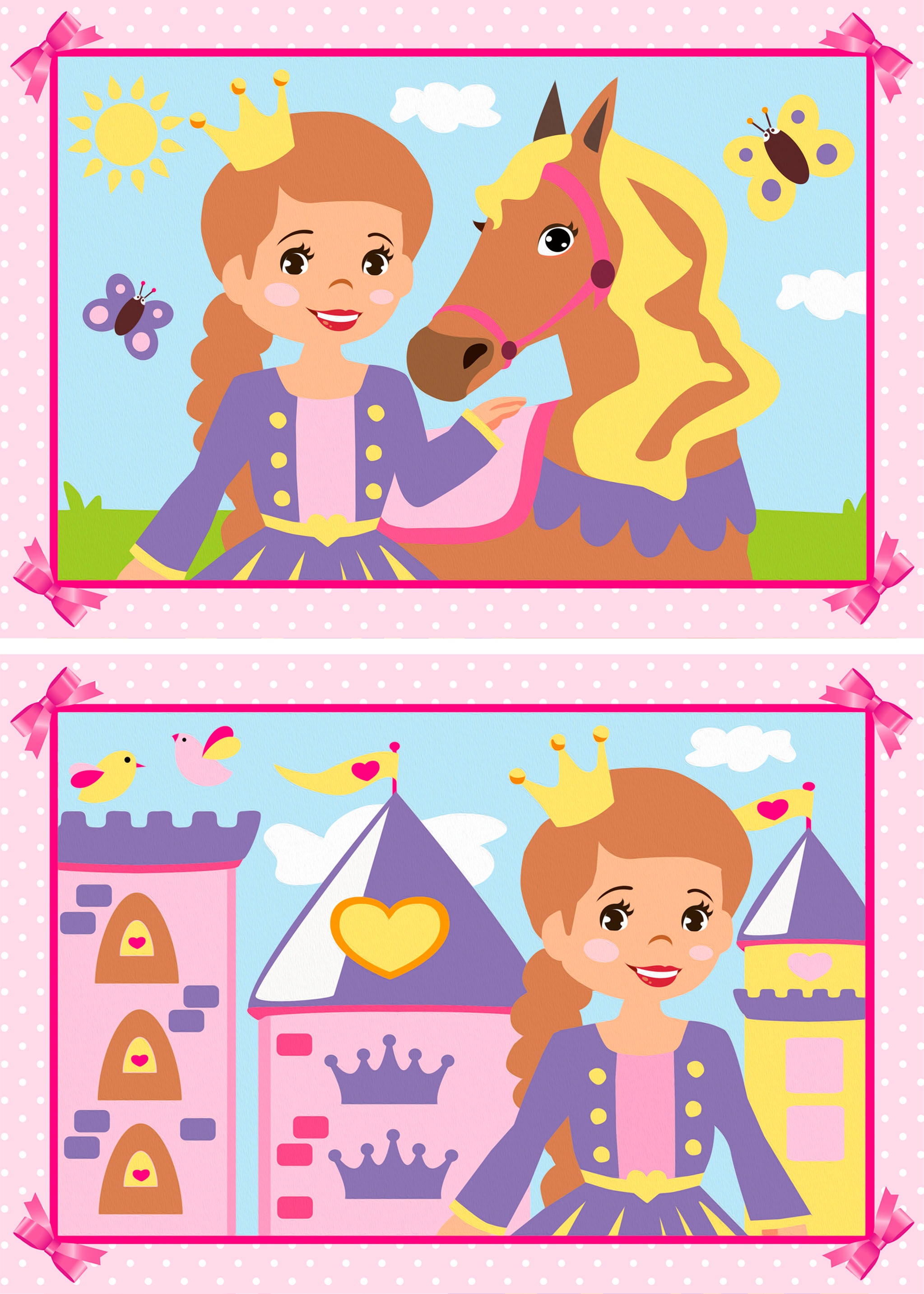 Ravensburger Malen nach Zahlen »CreArt, Kleine Prinzessin«, Made in Europe