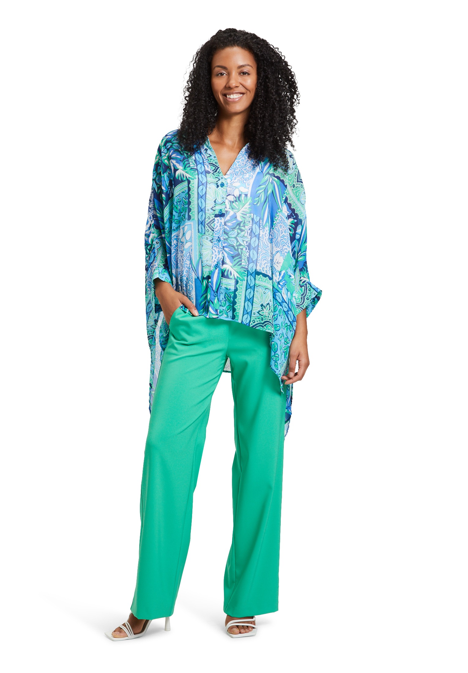 Betty Barclay Schlupfbluse »Betty Barclay Tunika-Bluse mit Fledermausärmeln«