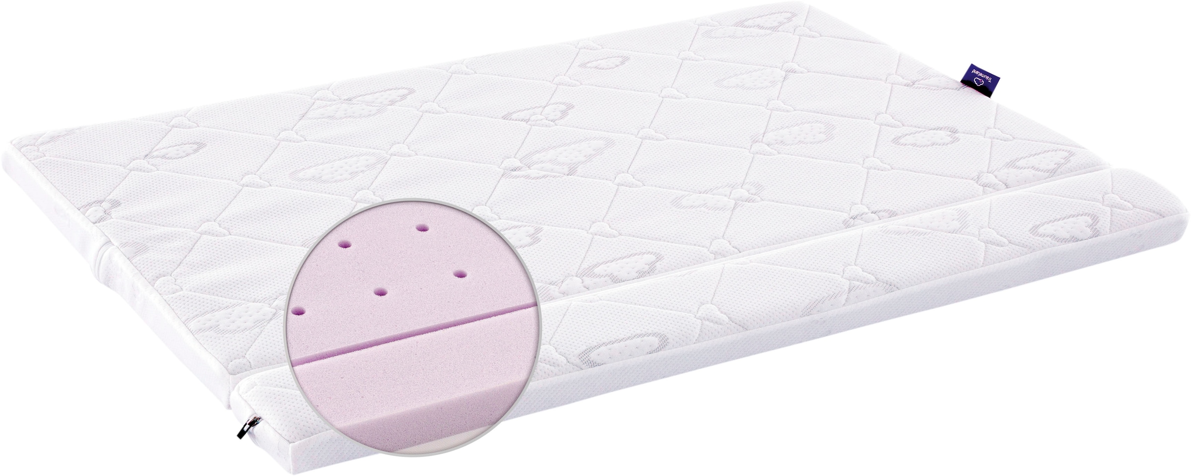 Träumeland Kaltschaummatratze "Beistellbett Brise Light 2-teilig" 6 cm hoch günstig online kaufen