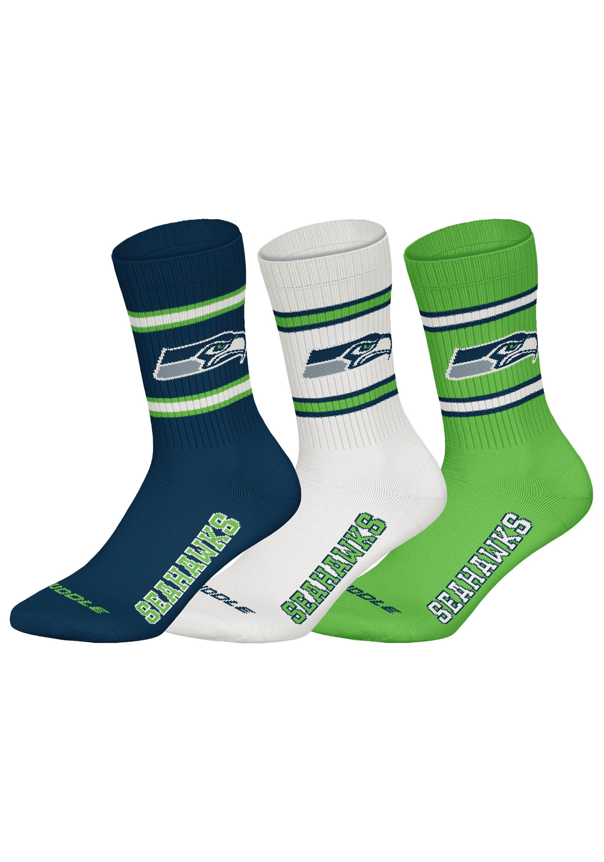 Nfl Kurzsocken "Socken Nfl 3Pack Crew Socks 3er Pack"