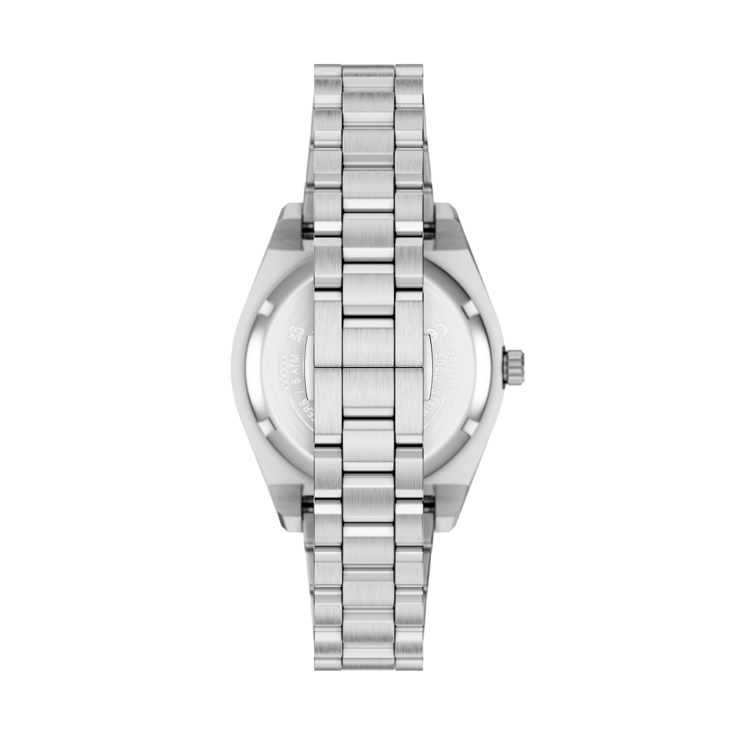 Emporio Armani Quarzuhr Armbanduhr, Damenuhr, Herrenuhr, Edelstahlarmband, analog, Tag, Achat