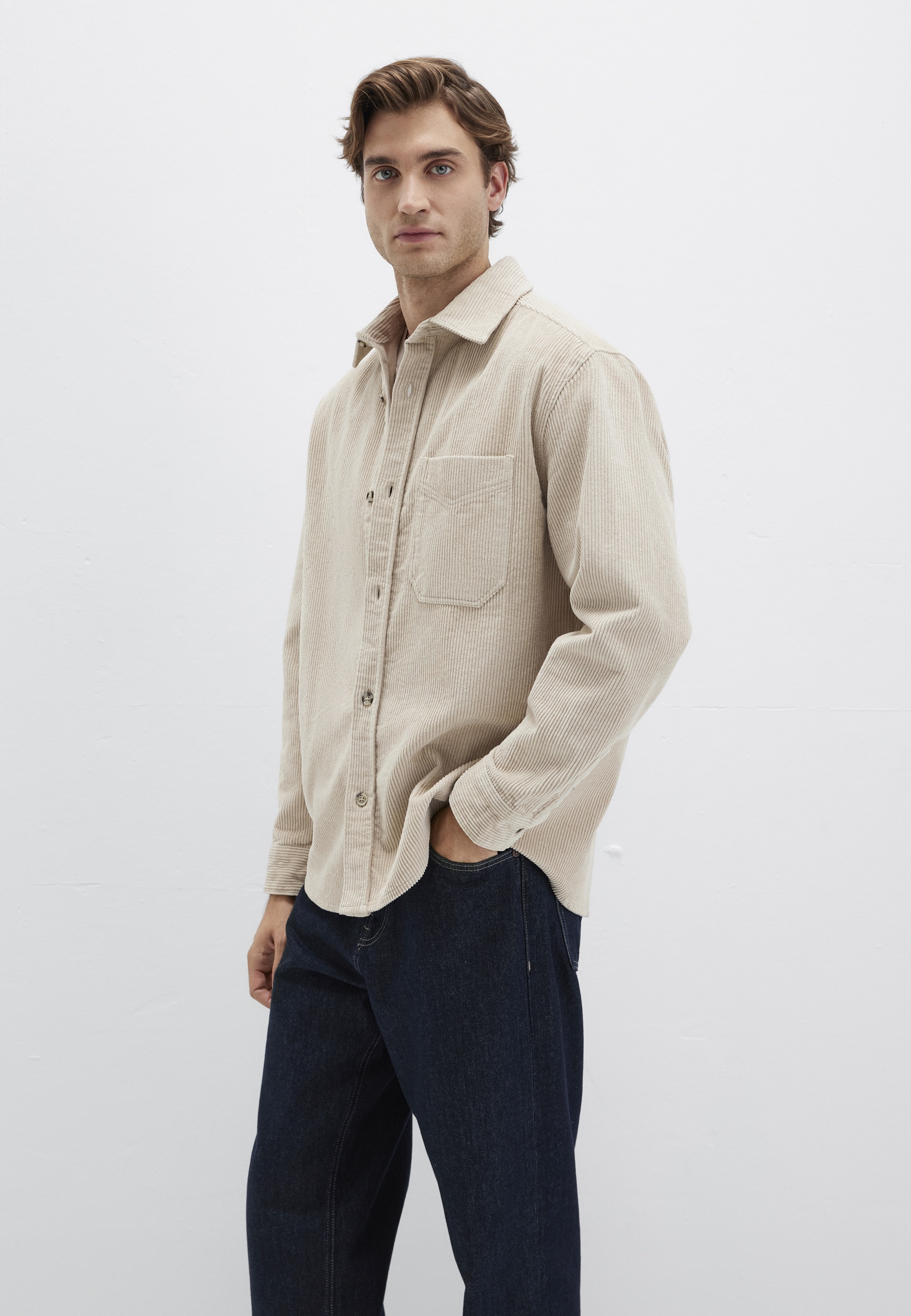 Mavi Langarmhemd "POCKET CORDUROY SHIRT" günstig online kaufen