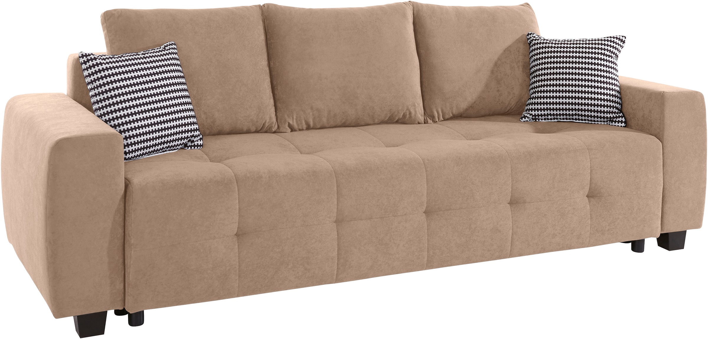 COLLECTION AB Schlafsofa "Bella", mit Bettfunktion und Bettkasten, inkl. lo günstig online kaufen