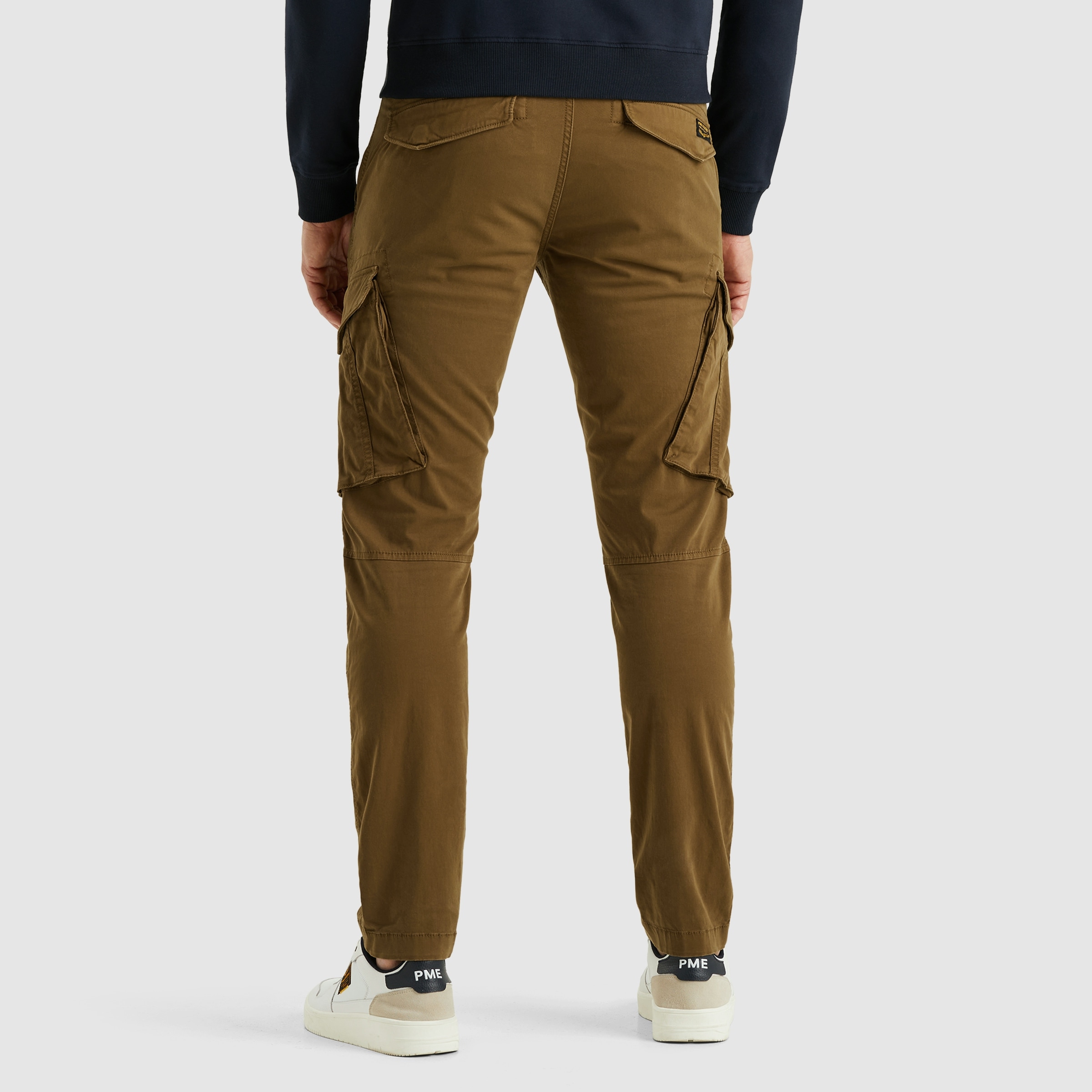 PME LEGEND Cargohose »Nordrop Stretch Twill«, mit Logo Stickerei
