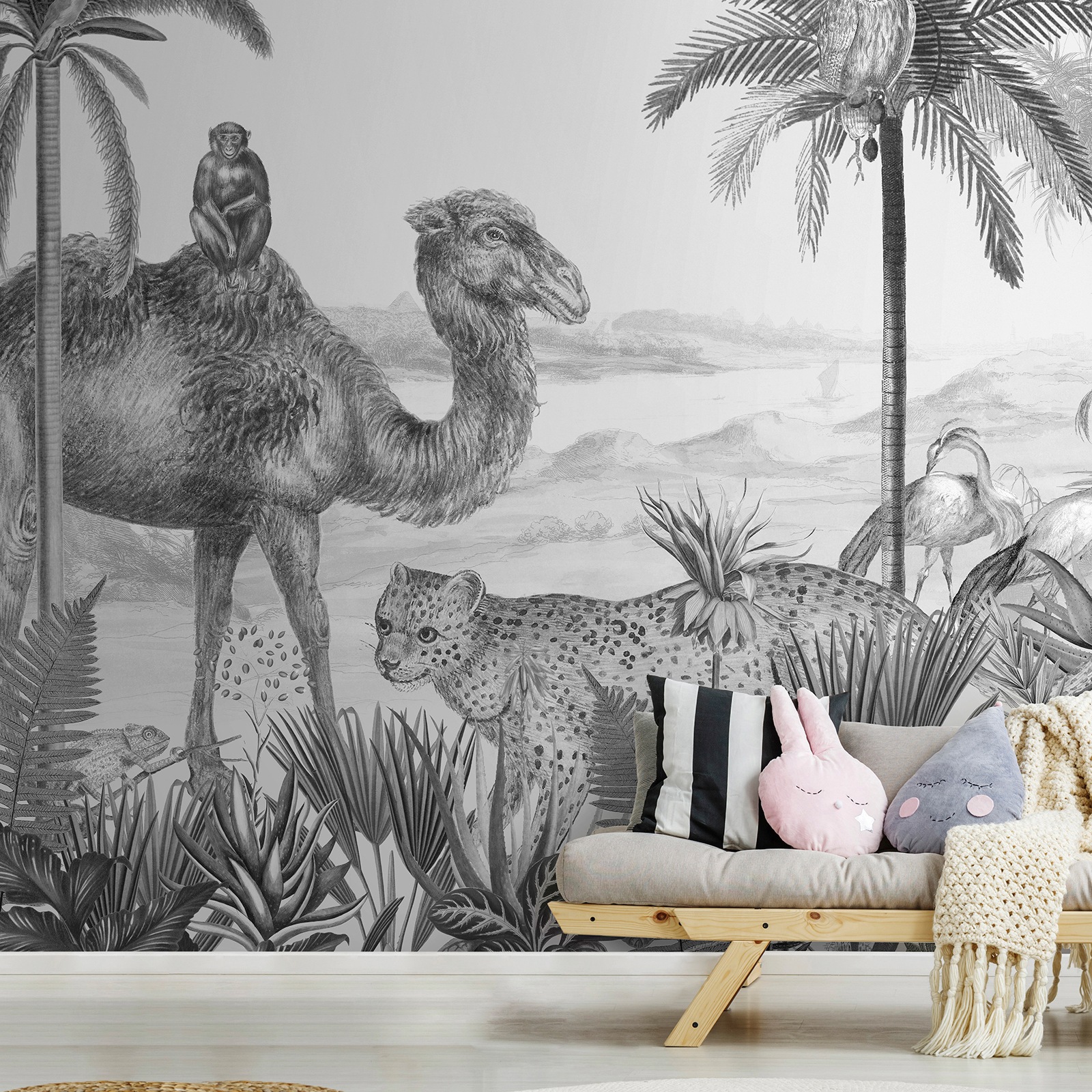 Art for the home Fototapete »Safari«, 280x300 cm