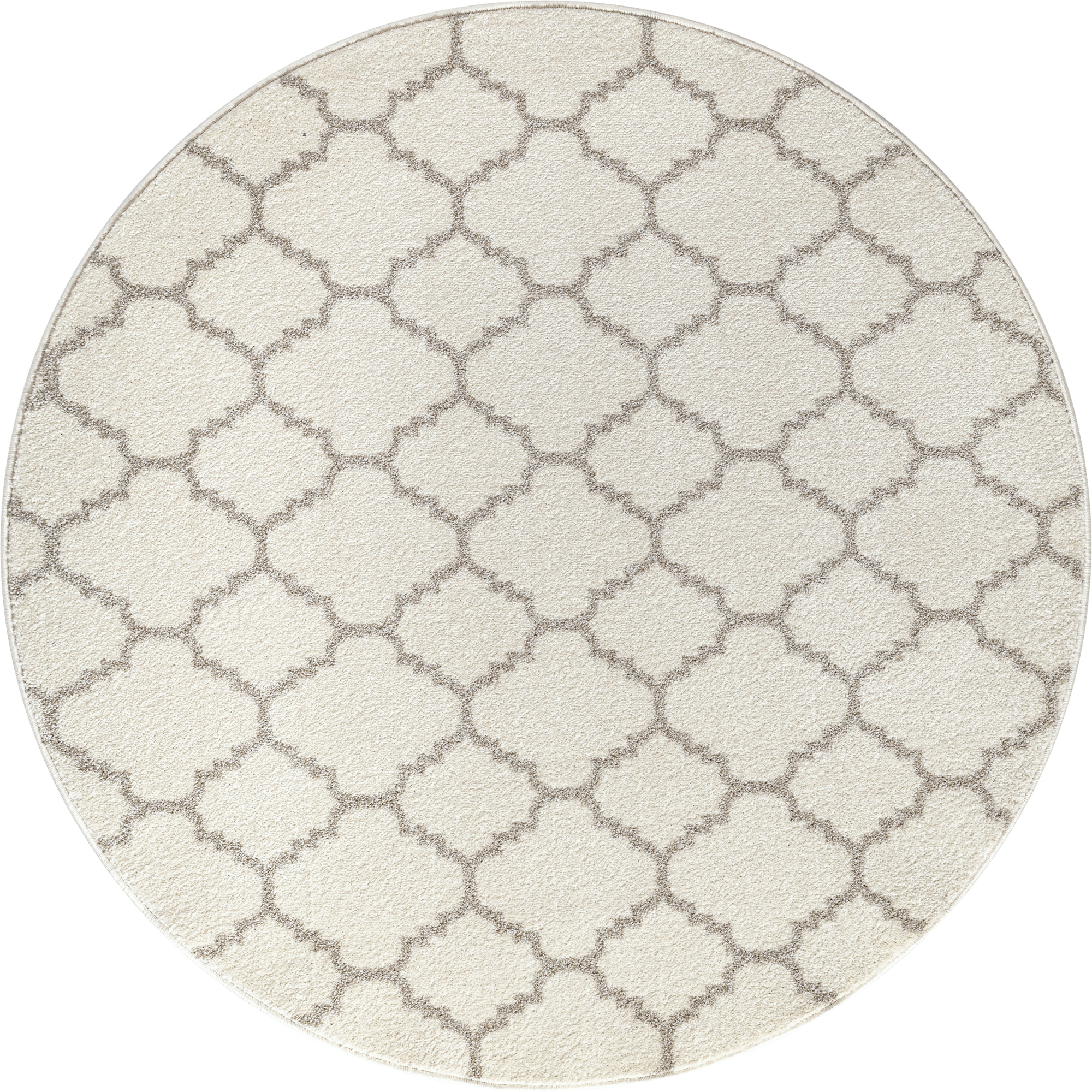 Sanat Teppich »Boho 8202« rund 10 mm Höhe Kurzflor, robust, Boho, Scandic, für Fussbodenheizung geeignet