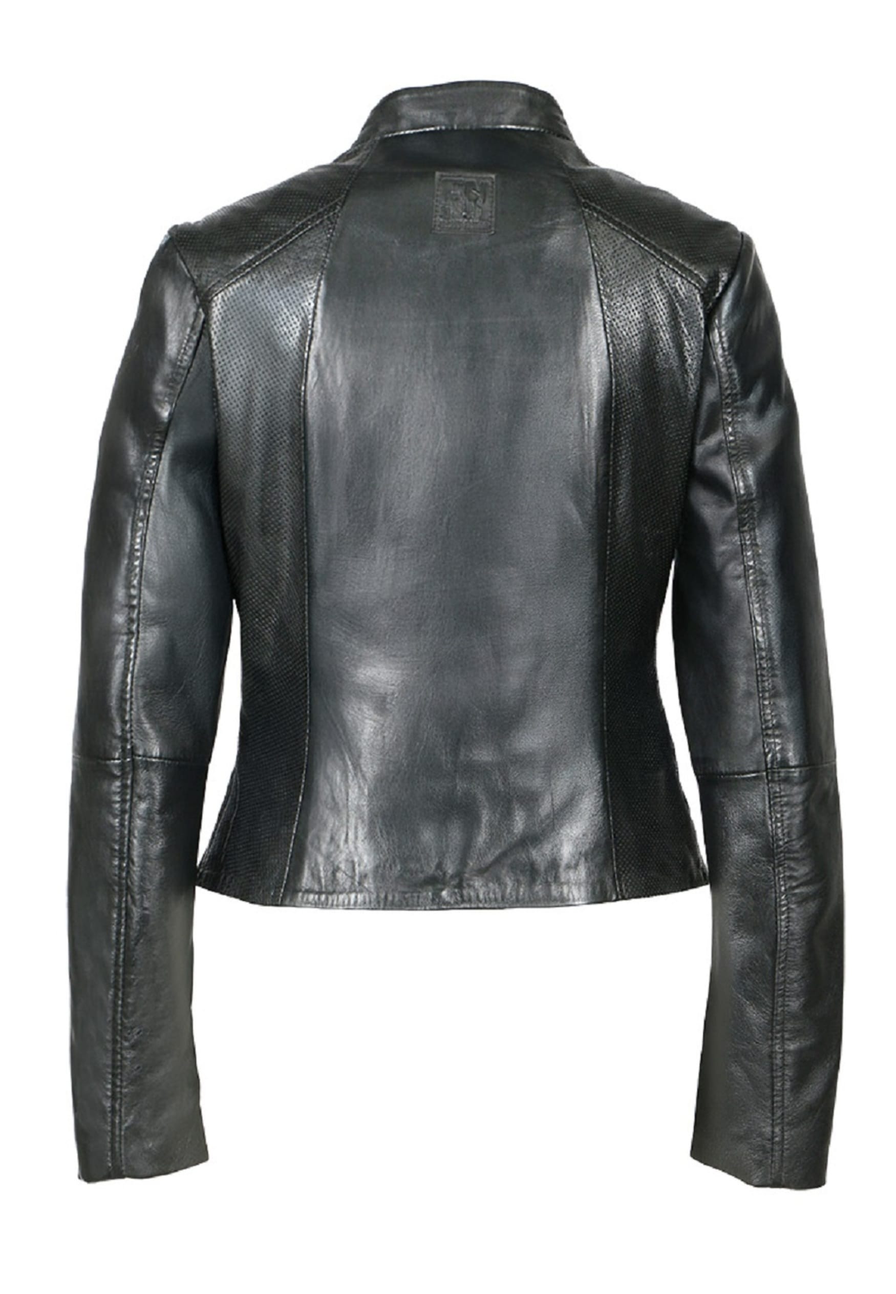 Freaky Nation Lederjacke »Shortjacket«