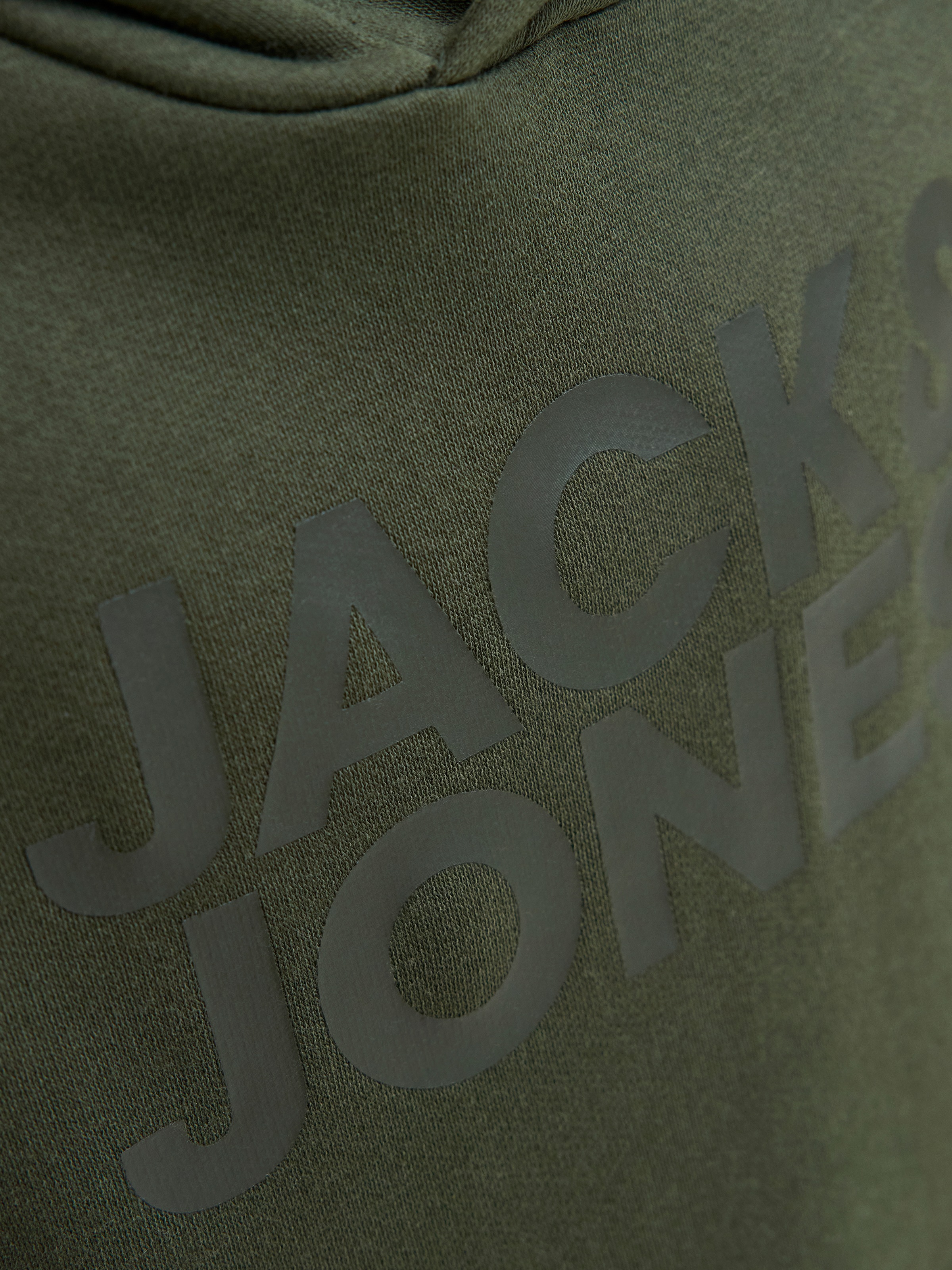 Jack & Jones Junior Kapuzensweatshirt »JJECORP mit Druck, Kängurutasche, pflegeleicht«, Baumwollmischung, regular fit
