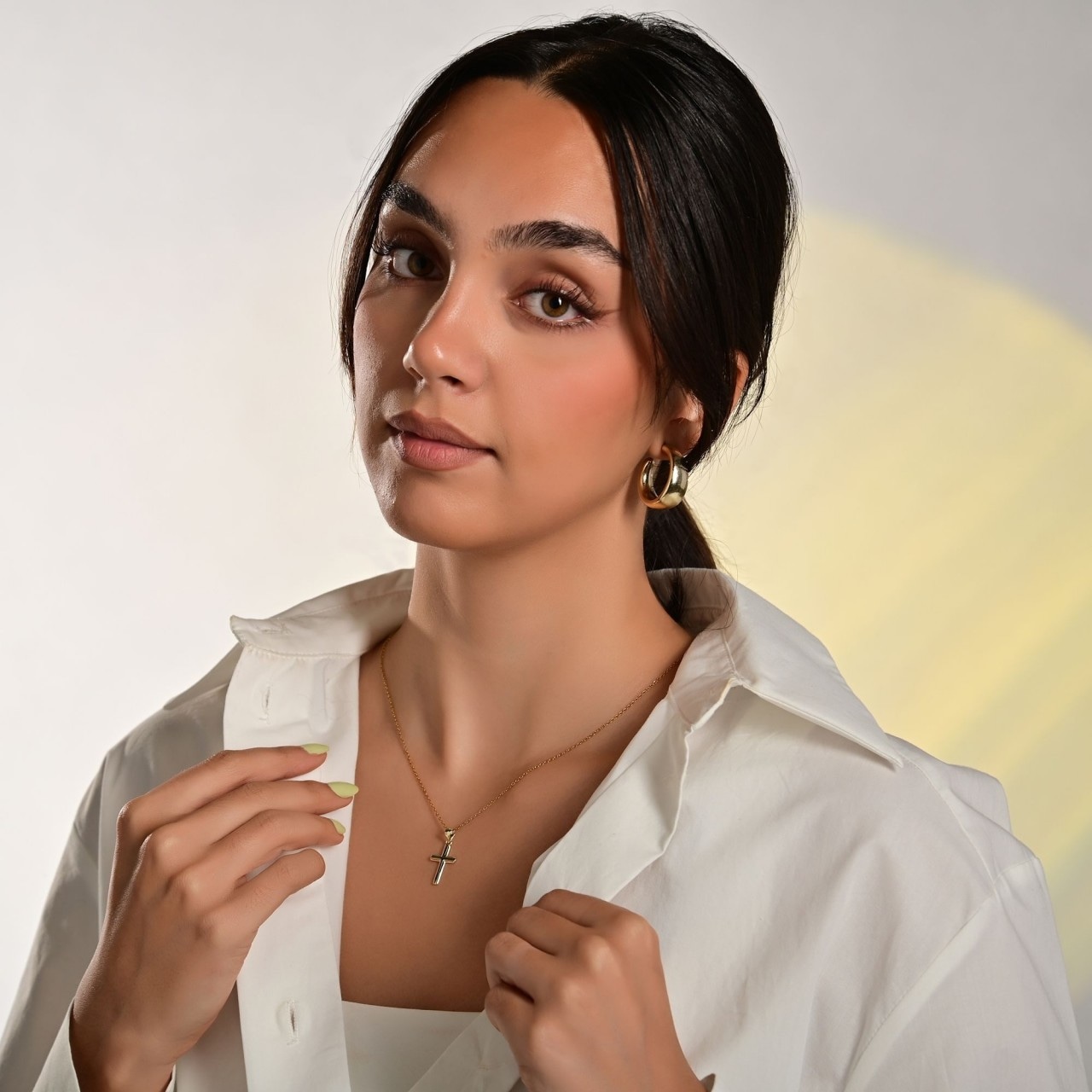 Adelia´s Kettenanhänger »modischer Kreuz Anhänger aus 925 Sterling Silber«