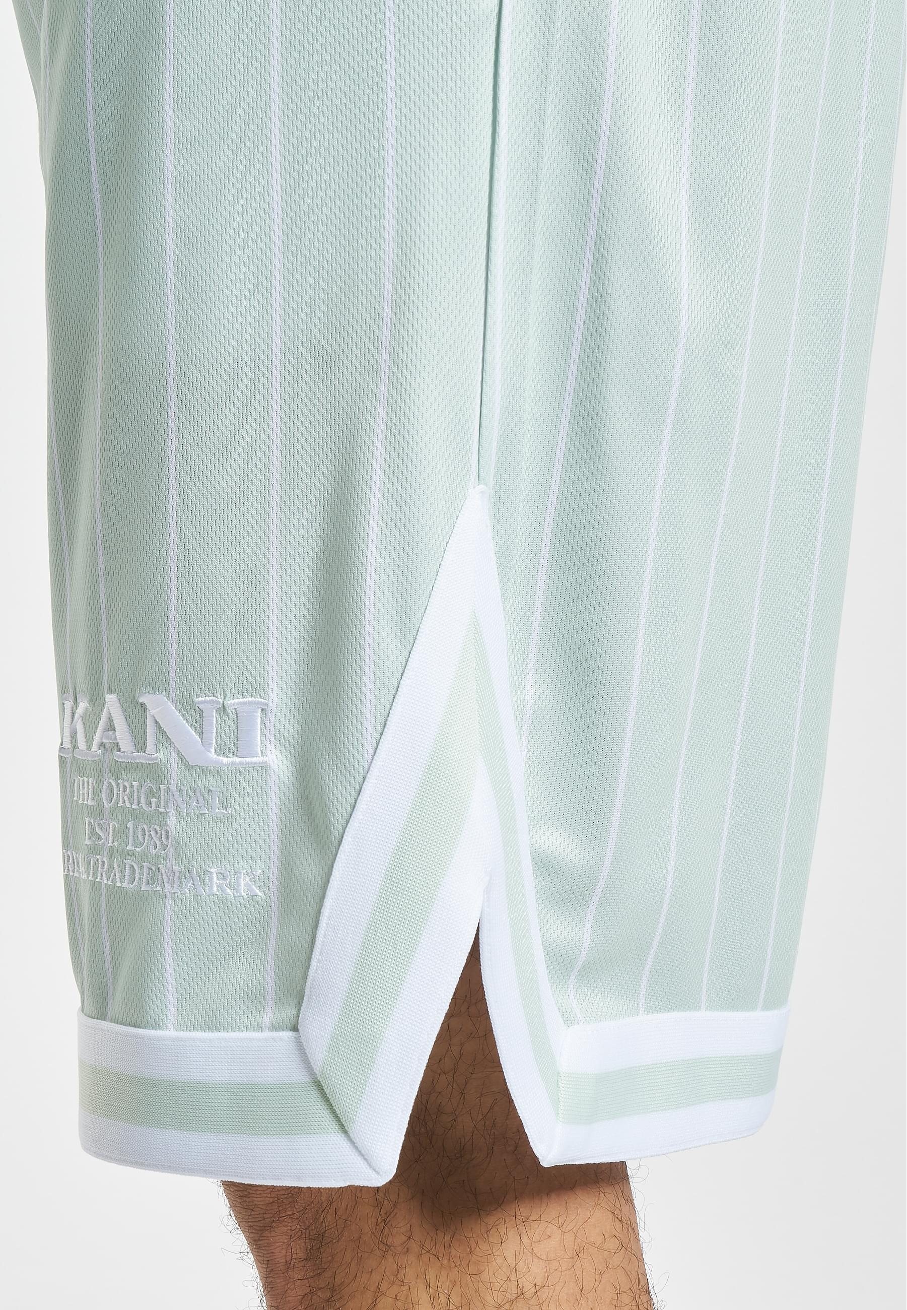 Karl Kani Shorts »Karl Kani Herren KM232-005-1 KK Retro Pinstripes Mesh Shorts«, (1 tlg.)