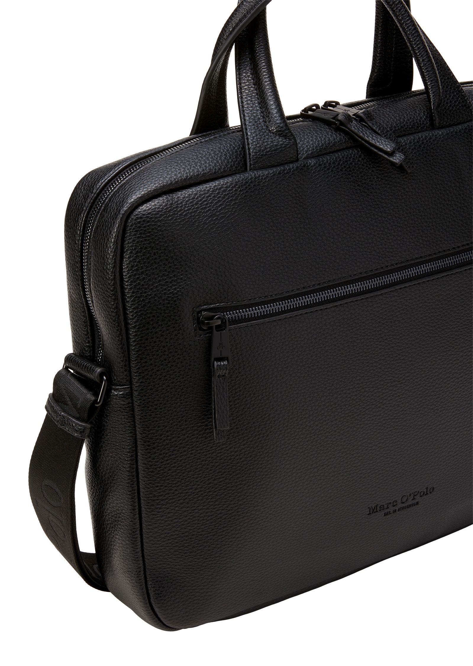Marc O'Polo Businesstasche »aus einer Lederalternative aus recyceltem Polyester«