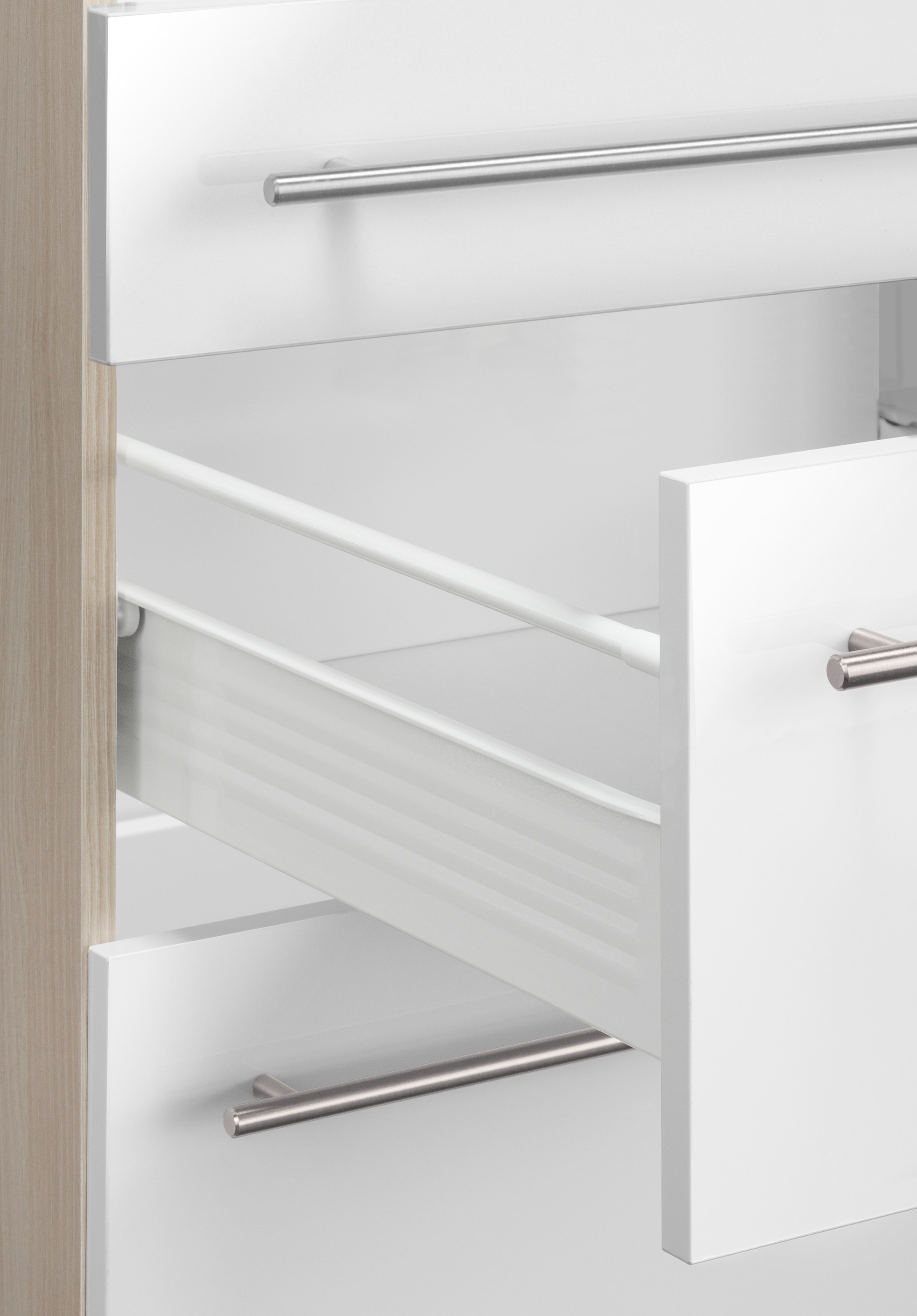 OPTIFIT Winkelküche »Bern«, Stellbreite 315x175 cm,wahlweise mit E-Geräten,höhenverstellb.Füße