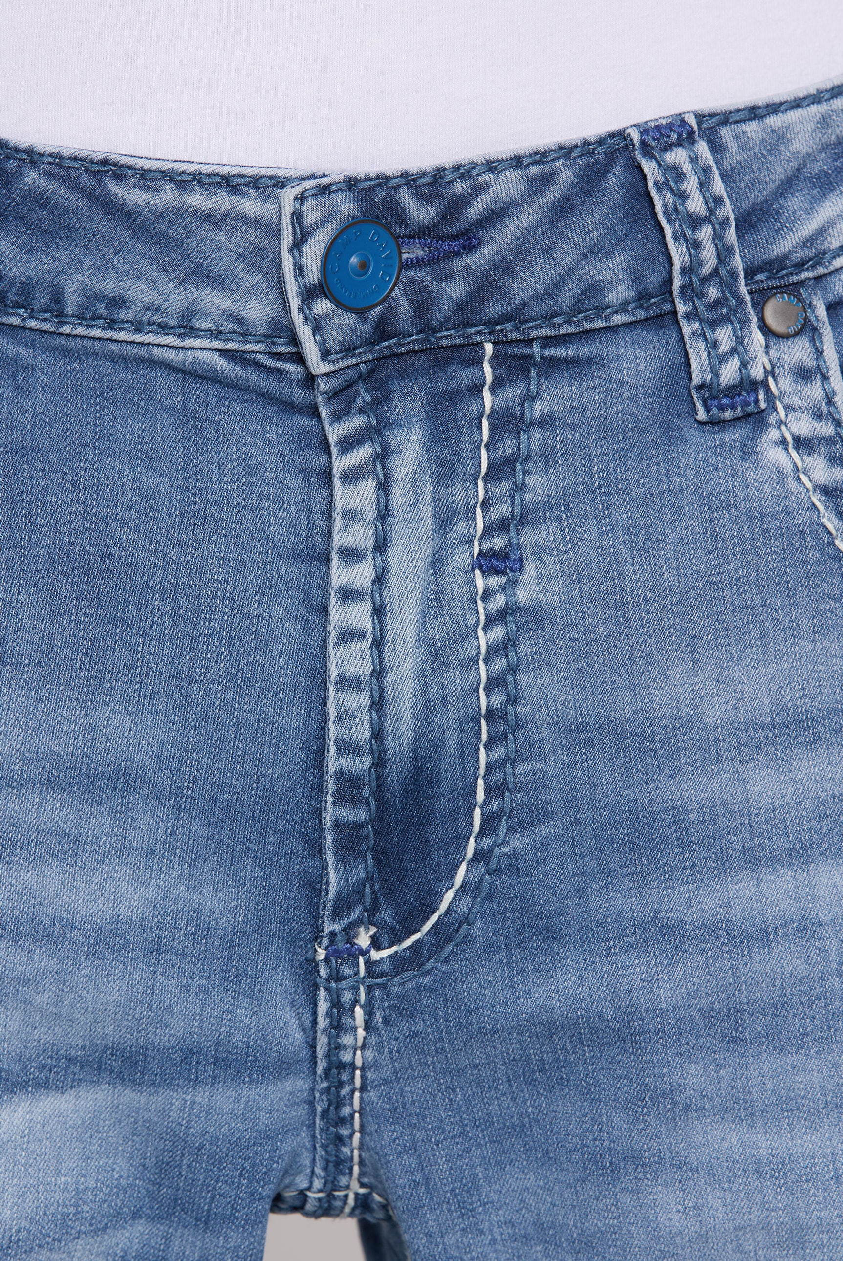 CAMP DAVID Regular-fit-Jeans mit normaler Leibhöhe