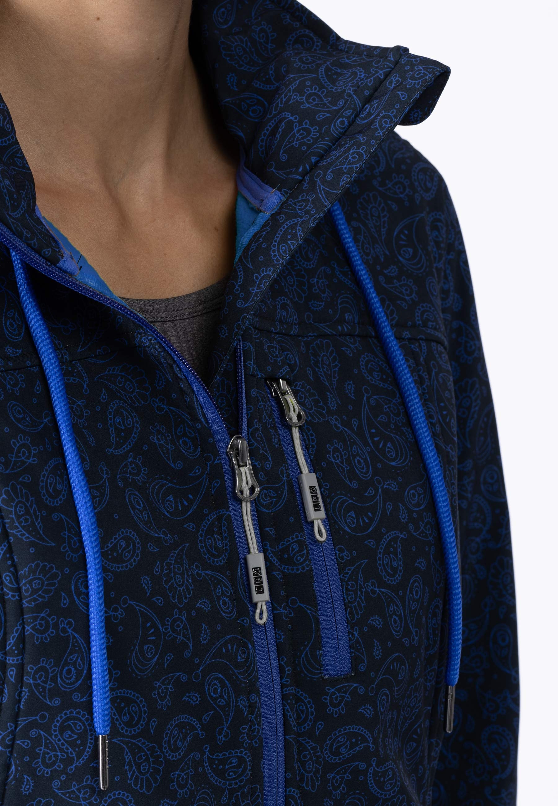 DEPROC Active Softshelljacke »SUN PEAK II WOMEN«, mit abnehmbarer Kapuze