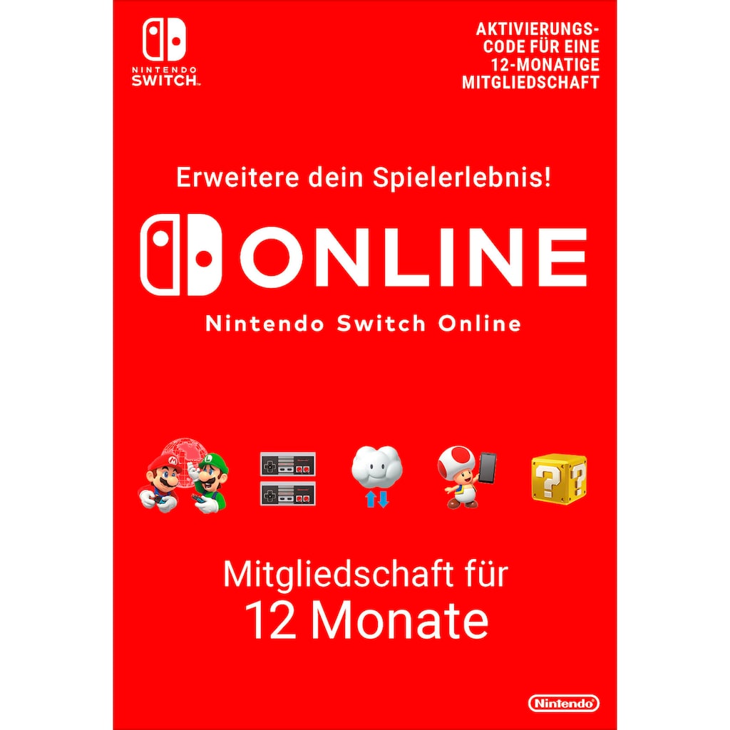 Nintendo Switch Spielekonsole »Switch OLED«, inkl. Switch Sports und 12 Monate NSO Code