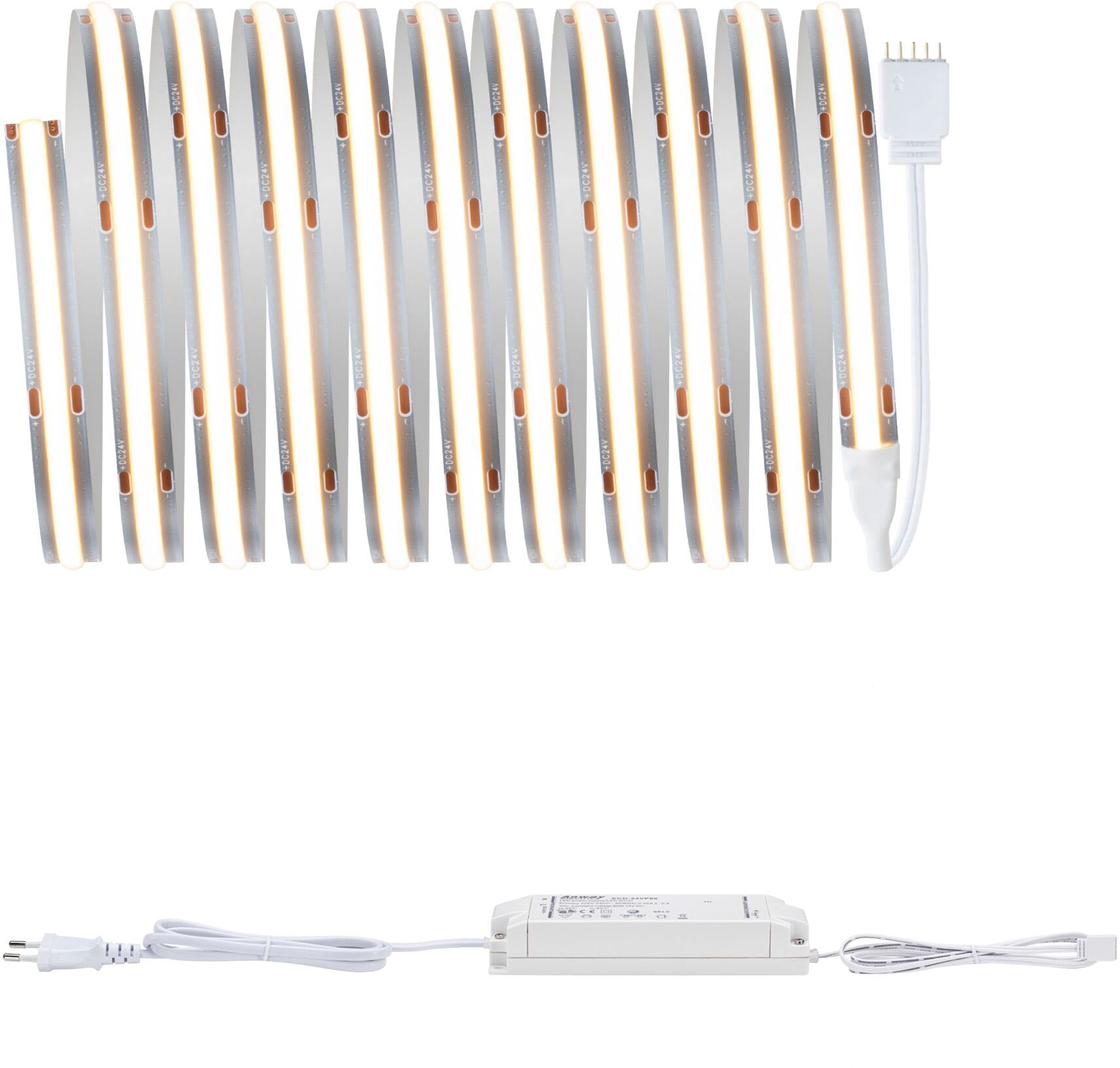 Paulmann LED-Streifen »MaxLED 1000 Full-Line COB Basisset 3m Warmweiß 36W 3240lm 2700K«, 1 St.-flammig