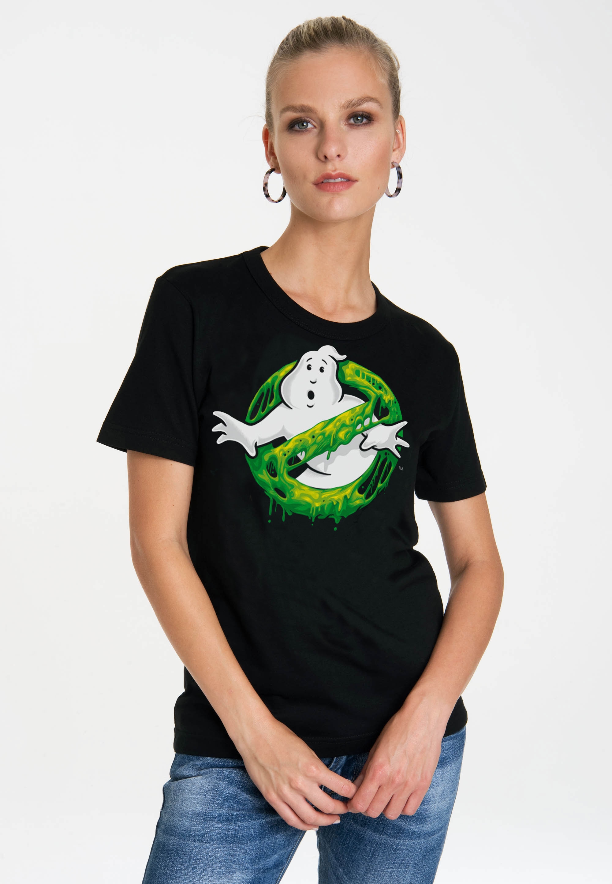 LOGOSHIRT T-Shirt "Ghostbusters Slime Logo", mit coolem Print günstig online kaufen