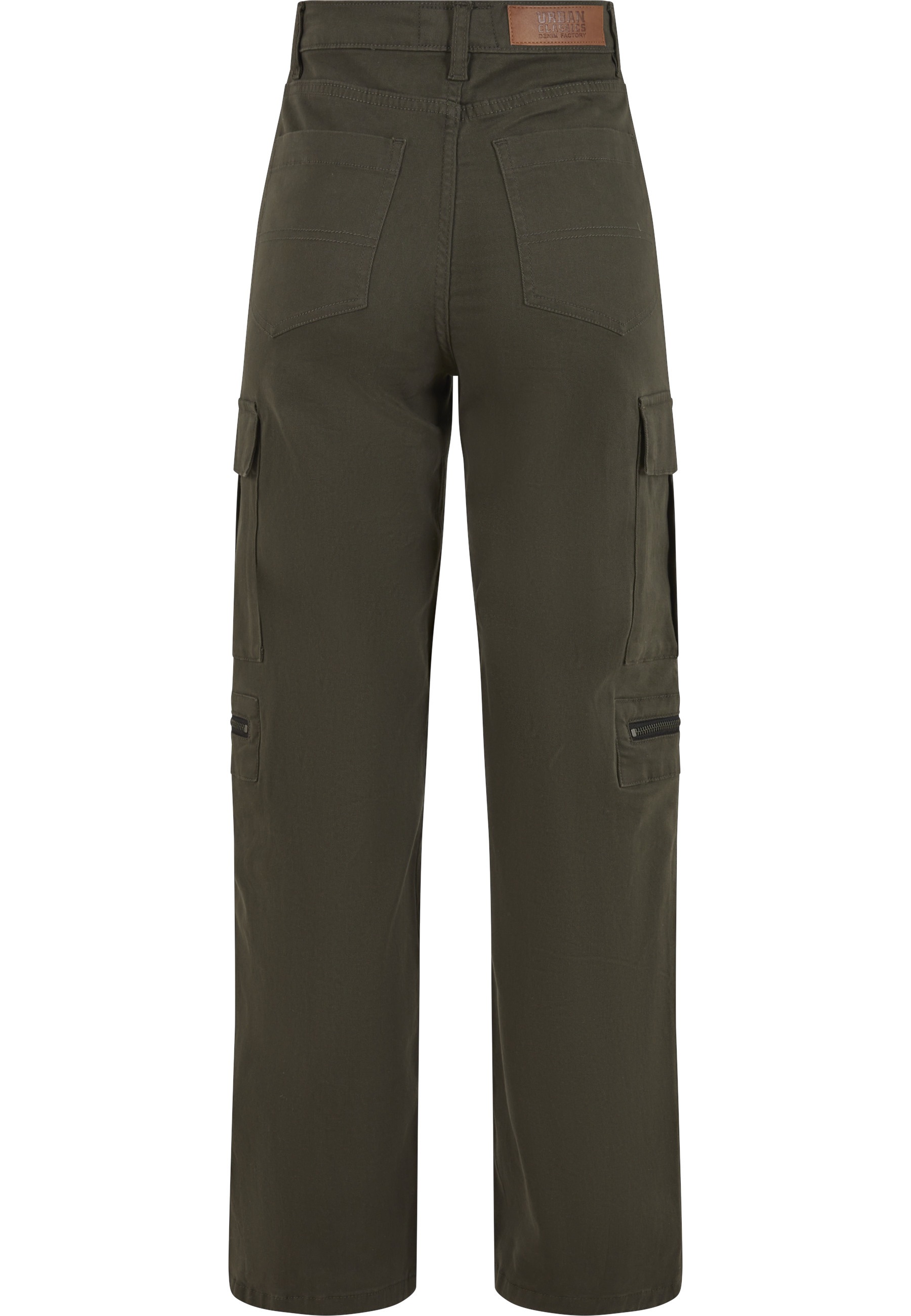 URBAN CLASSICS Stoffhose "Urban Classics Ladies Loose Utility Stretch Twill günstig online kaufen