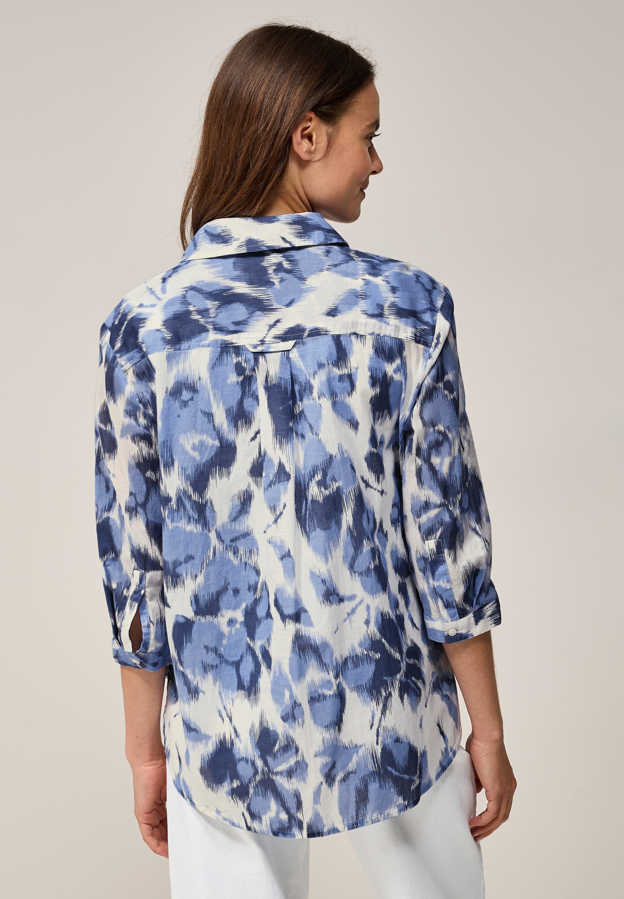 Cecil Klassische Bluse, mit 3/4 Ärmeln