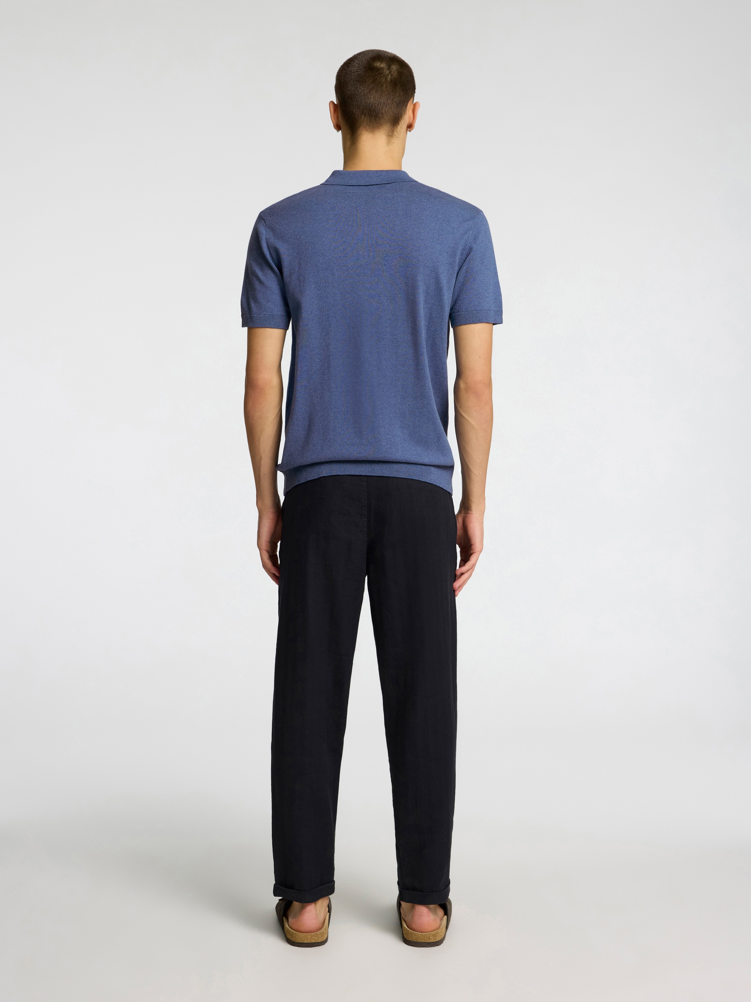 SELECTED HOMME Poloshirt »SLHBERG SS KNIT POLO NOOS«