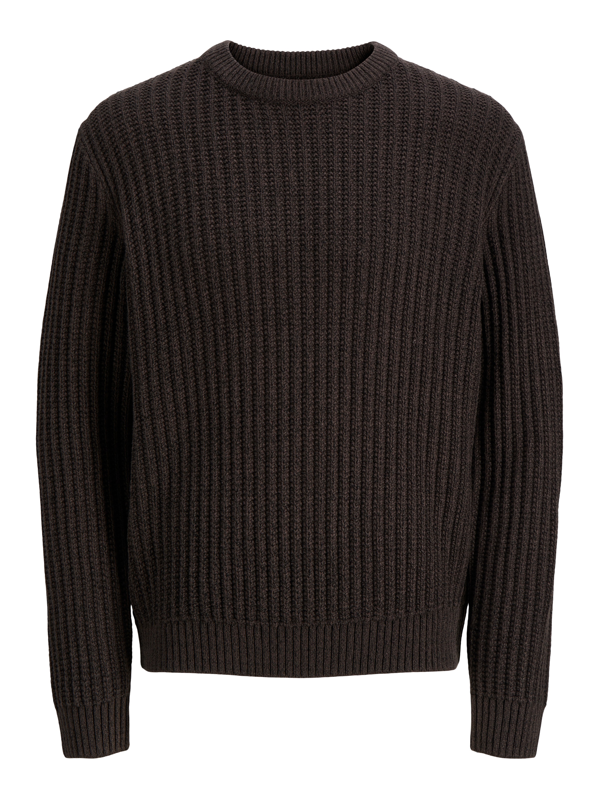 Jack & Jones Junior Rundhalspullover »JJJAXON KNIT CREW NECK JNR« Materialmix, locker geschnitten
