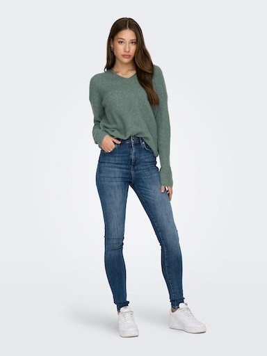 ONLY V-Ausschnitt-Pullover »ONLCAMILLA V-NECK L/S PULLOVER KNT NOOS«