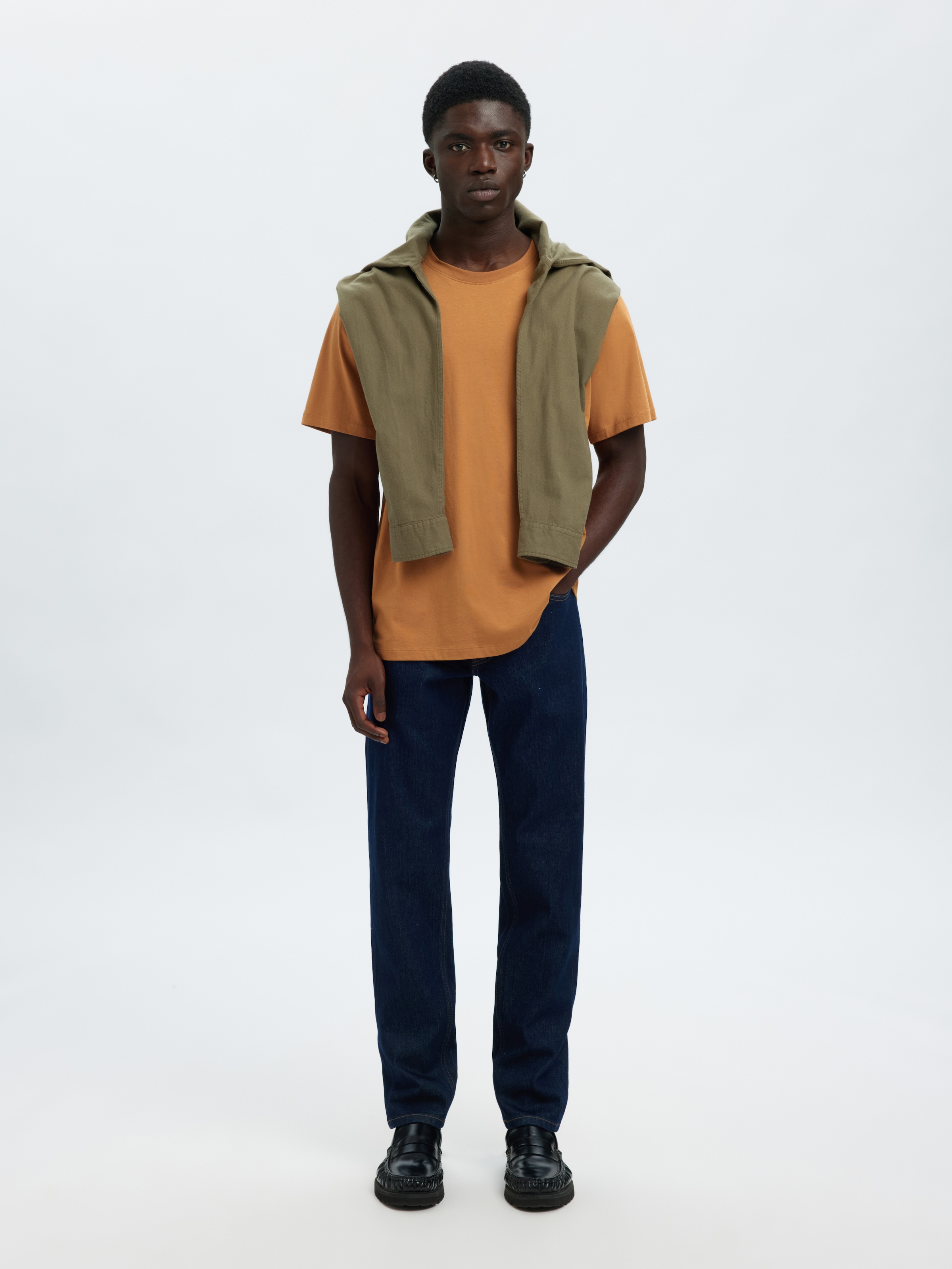 SELECTED HOMME Rundhalsshirt »SLHASPEN SS O-NECK TEE NOOS«