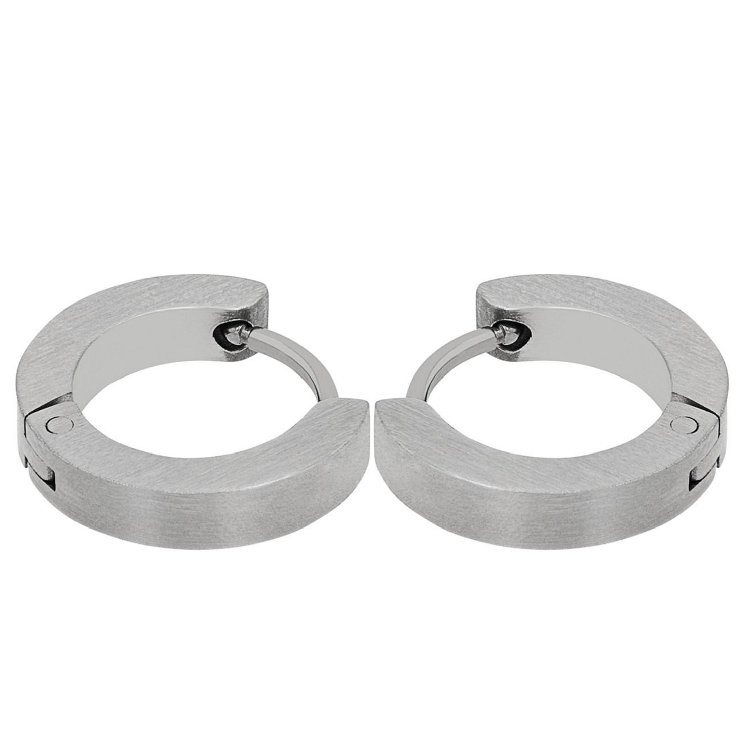 Amor Paar Creolen »inkl. 1 Kreuz-Anhänger«