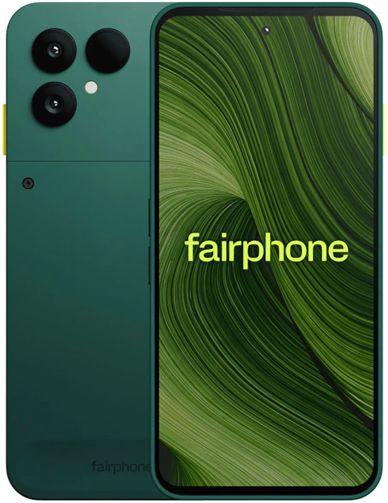 Fairphone Smartphone »Das Fairphone ( Gen. 6 )« Forest Green