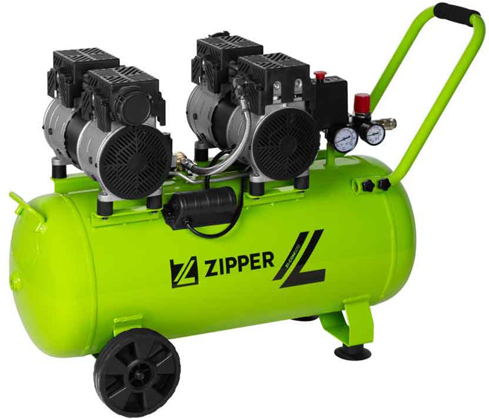 ZIPPER Kompressor "ZI-COM50SI", Kesselvolumen von 50 Liter