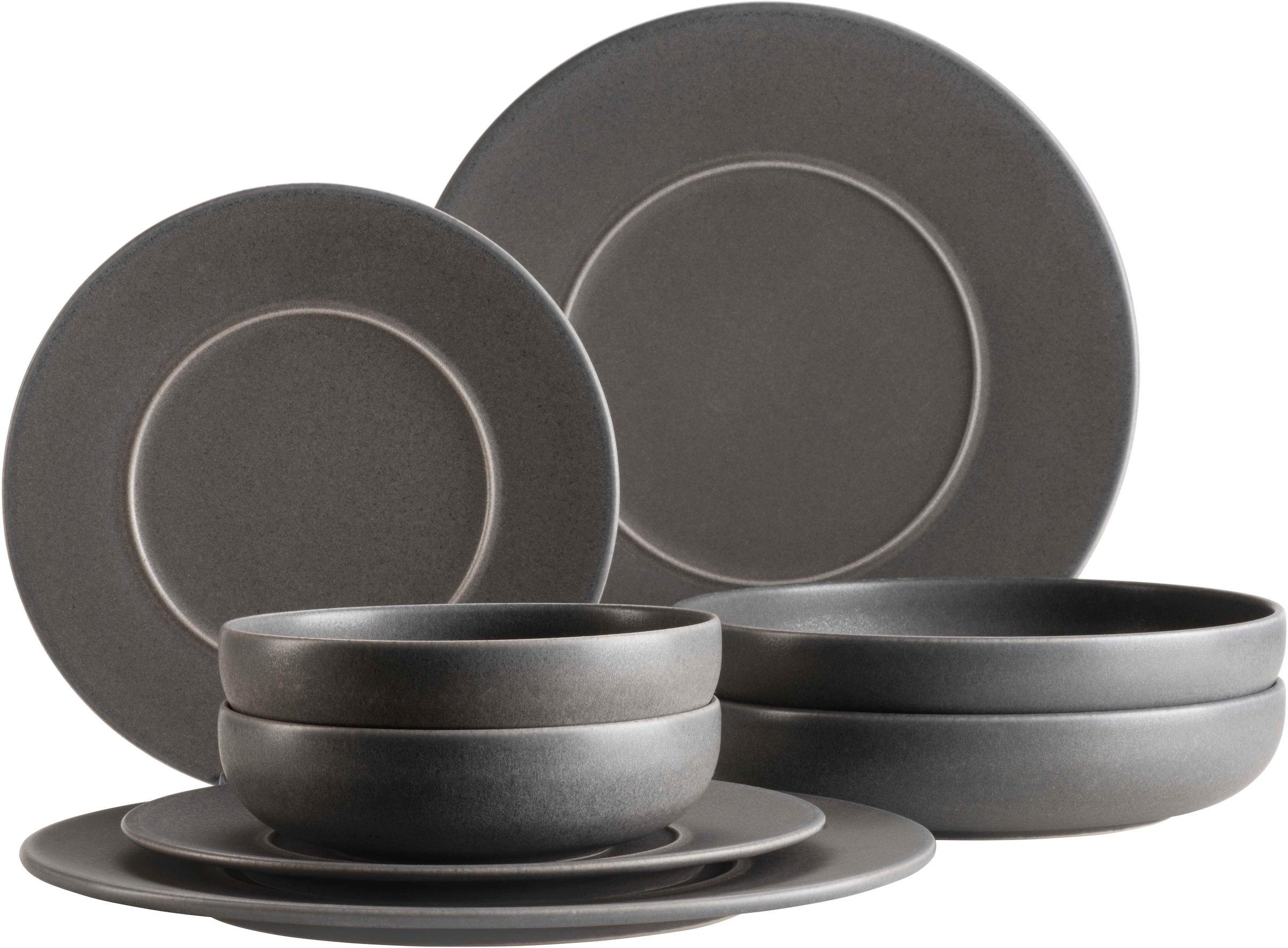 MÄSER Kombiservice "UNICO, Kombi-Service, Steinzeug" Geschirr-Set, Service günstig online kaufen