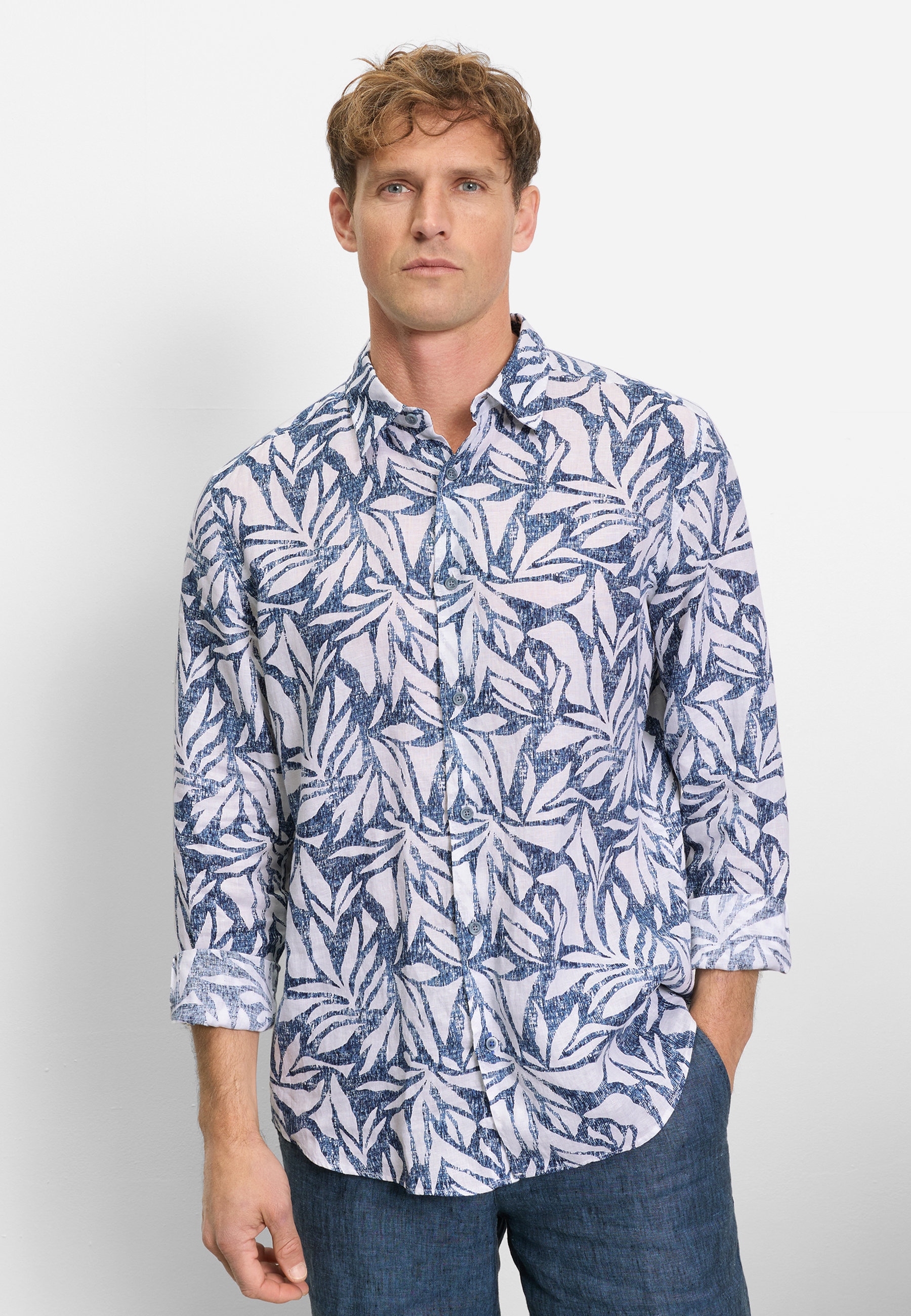 OLYMP Langarmhemd "OLYMP Casual, regular fit, Kent" günstig online kaufen