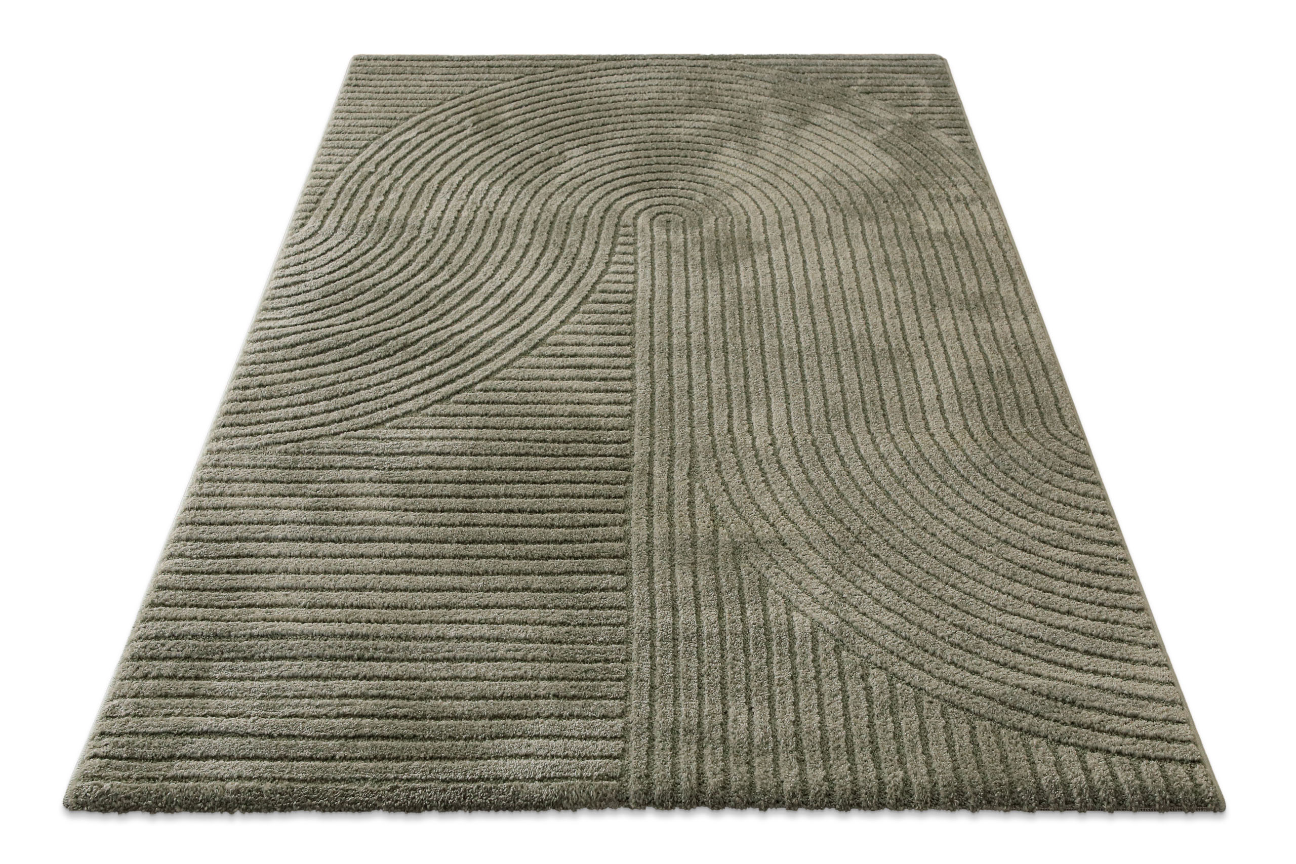 Thumbnail - Wecon home Teppich "Bolen" rechteckig 14 mm Höhe Gewebter Teppich, Kurzflor, 3D Design, pflegeleicht, Wohnzimmer