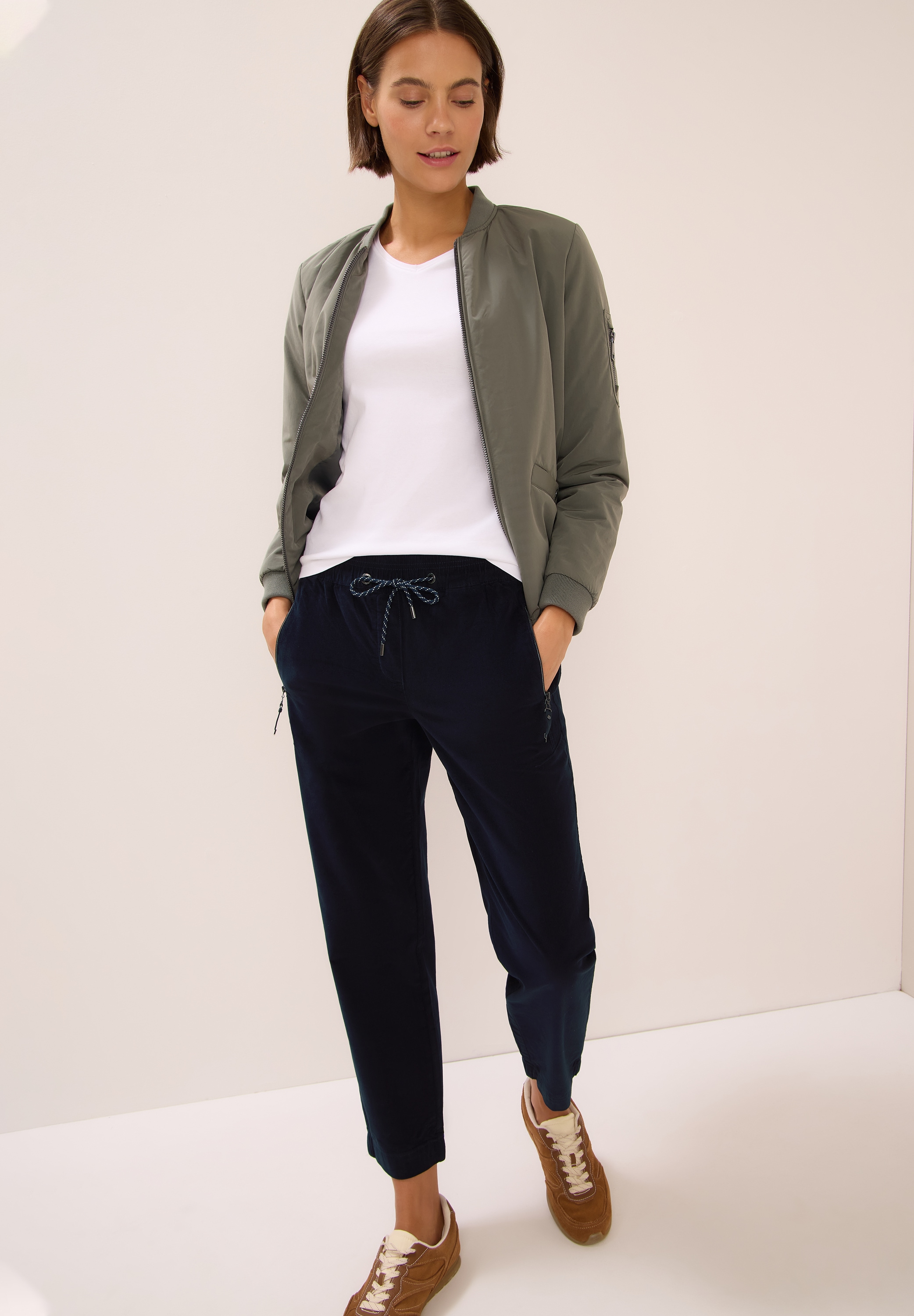 Cecil Cordhose »Style Tracey«, mit Tunnelzug
