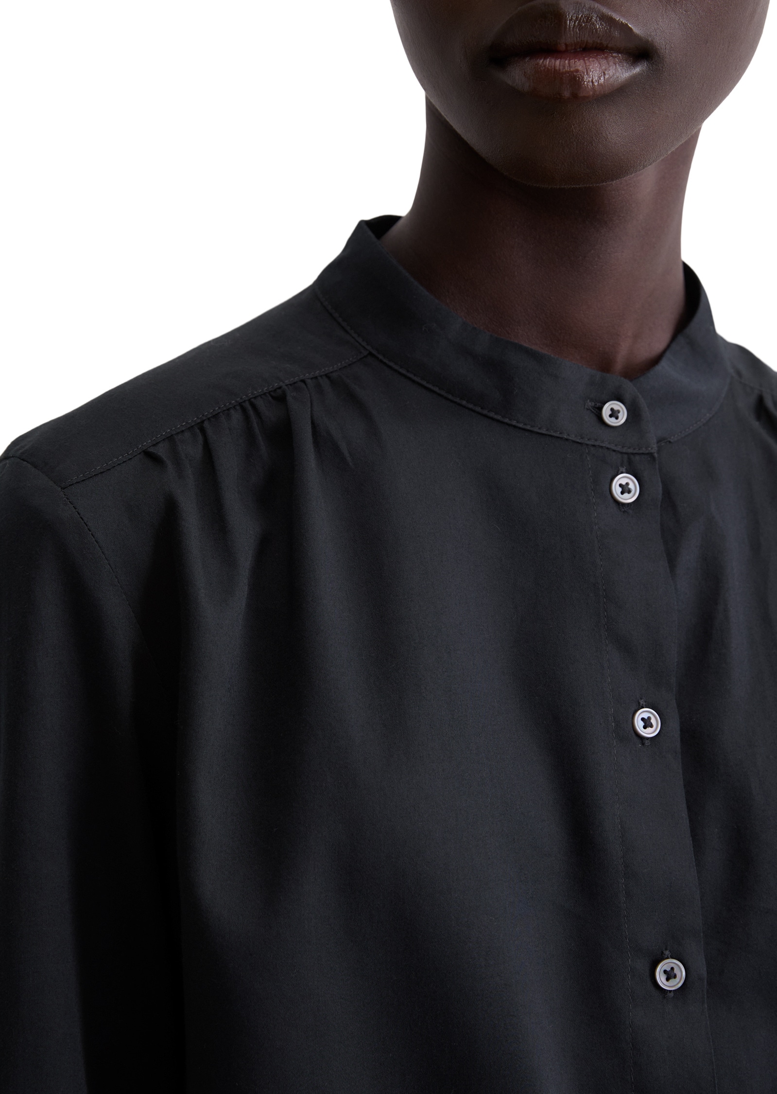 Marc O'Polo Langarmbluse »aus softem Baumwoll-Satin«