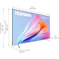 Telefunken LED-Fernseher »D70V850M5CWH«, 177 cm/70 Zoll, 4K Ultra HD, Smart-TV, Dolby Atmos-USB-Recording-Alexa Built-In