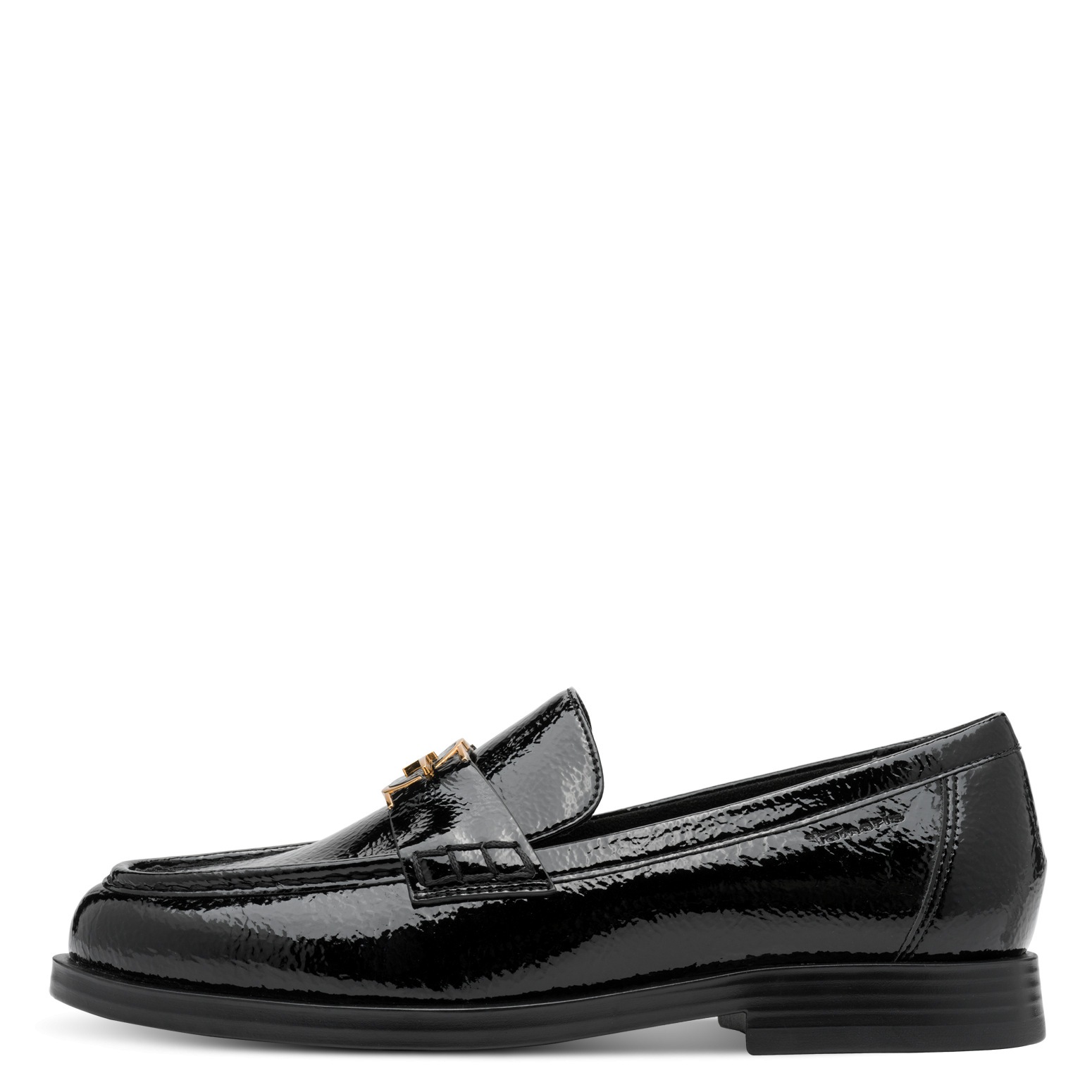 Tamaris Slipper, Blockabsatz, Loafer, Businessschuh in veganer Verarbeitung
