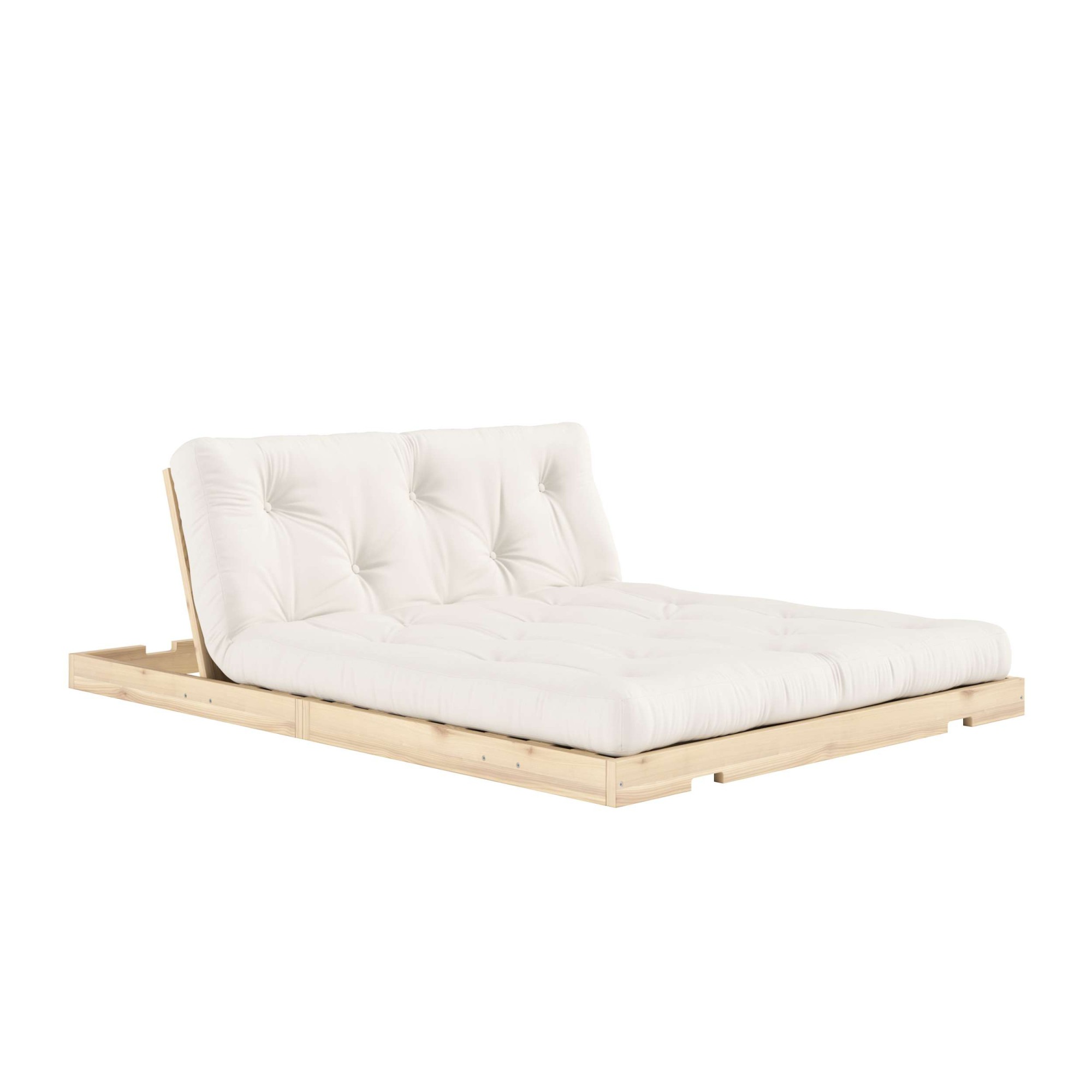 Karup Design Schlafsofa »Flip Sofabed, Made in Europe, mehrere Farben, vielseitig einsetzbar«, (B/H/T Sofa: ca 145 x 83 x 98,5 cm, Bett: ca 145 x 21 x 200 cm), inkl. handgefertigte Futonmatratze, FSC®-zertifiziertes Massivholz