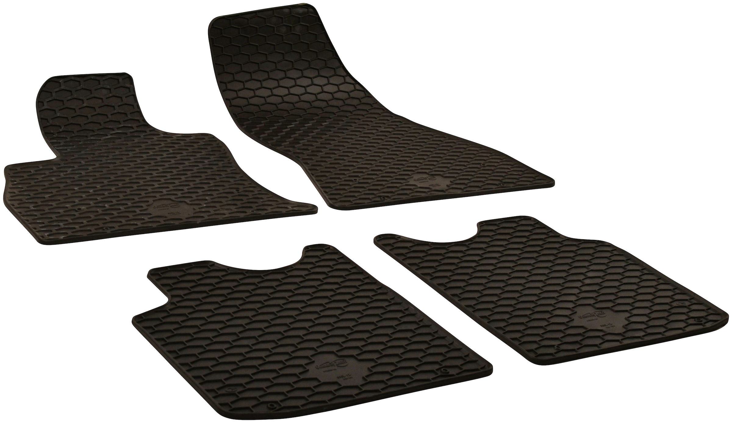 WALSER Passform-Fußmatten, Fiat, 500 L, Schrägheck, (4 St., 2 Vordermatten,  2 Rückmatten), für Fiat 500L 09/2012-Heute online kaufen | BAUR