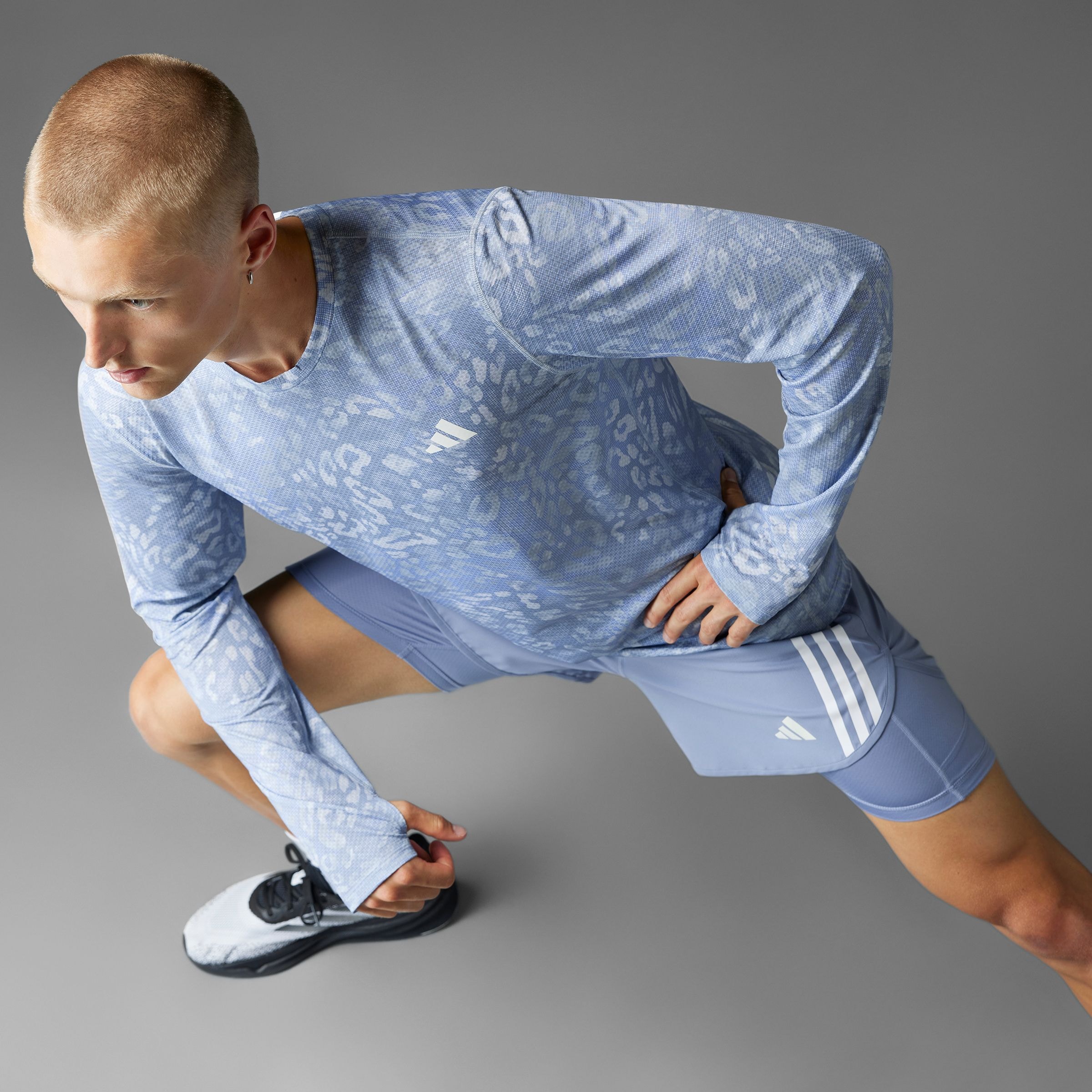 adidas Performance Laufshirt »OTR E AOP LS M«