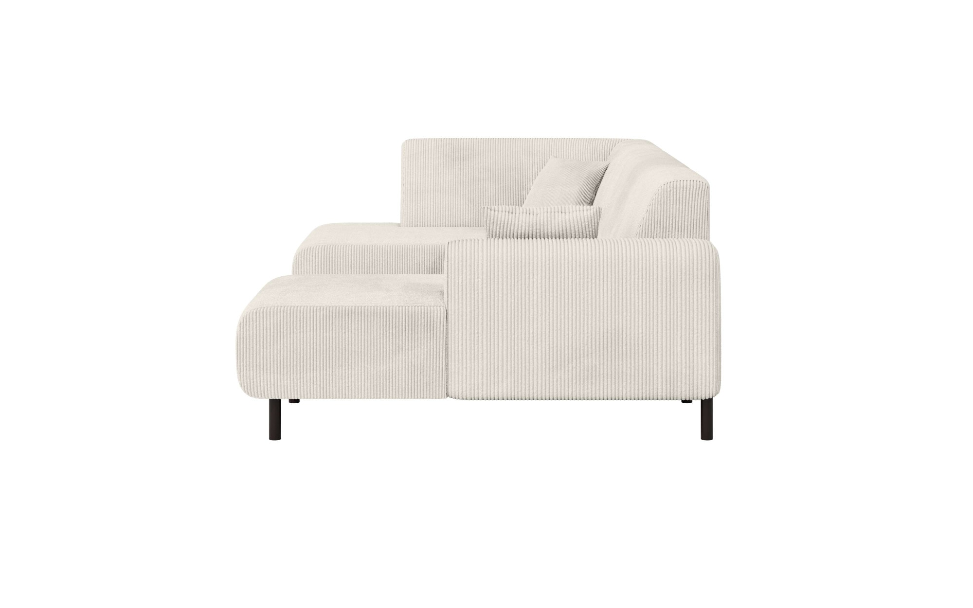 Home affaire Wohnlandschaft »ARROS U-Form mit Wellenunterfederung, Maße B/T/H: 300/163/81 cm«, incl. Zierkissen, mit Recamiere links/rechts bestellbar, auch in Cord