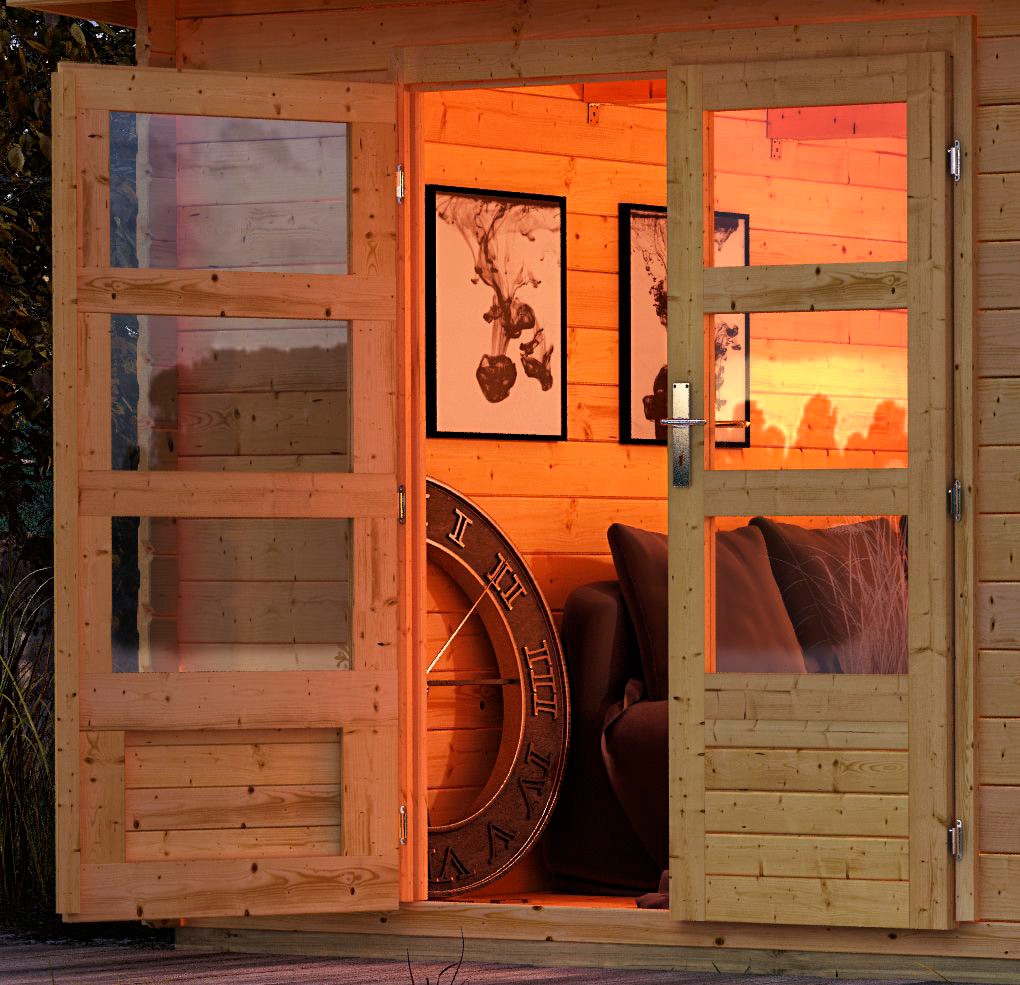 Karibu Gartenhaus »Trittau 6«, mit Fenster