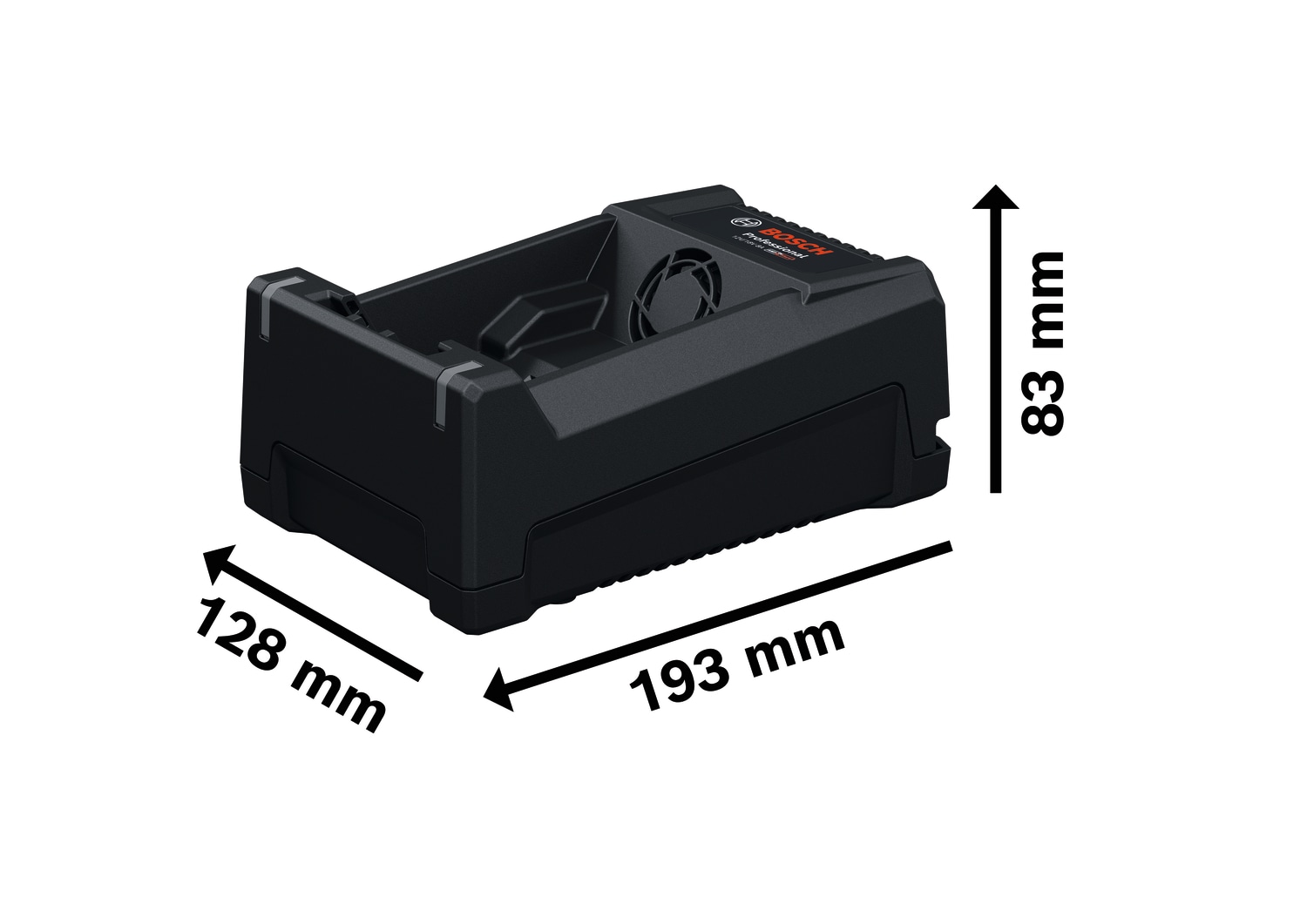 Bosch Professional Akku-Ladestation »GAL 12 V/18V-80«, für alle 12V- und 18V-Bosch Professional-Akkus