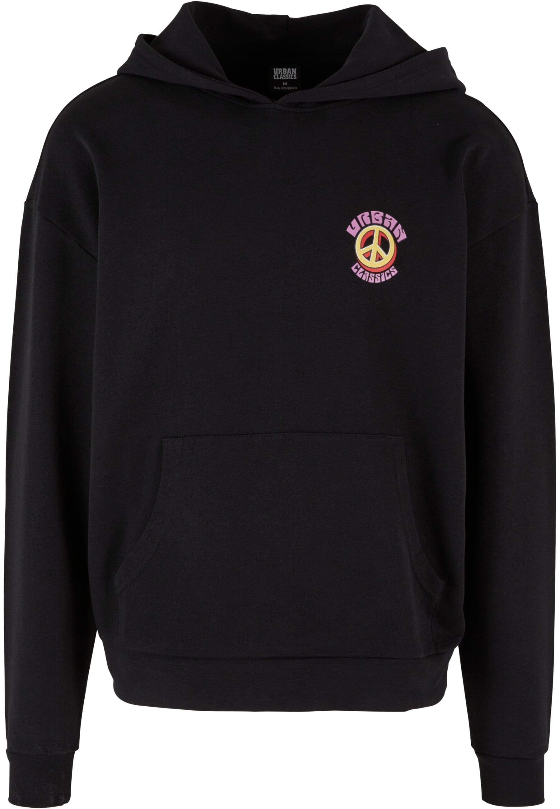 URBAN CLASSICS Sweatshirt "Urban Classics Herren Big Peace Hoody" 1 Stk. tl günstig online kaufen