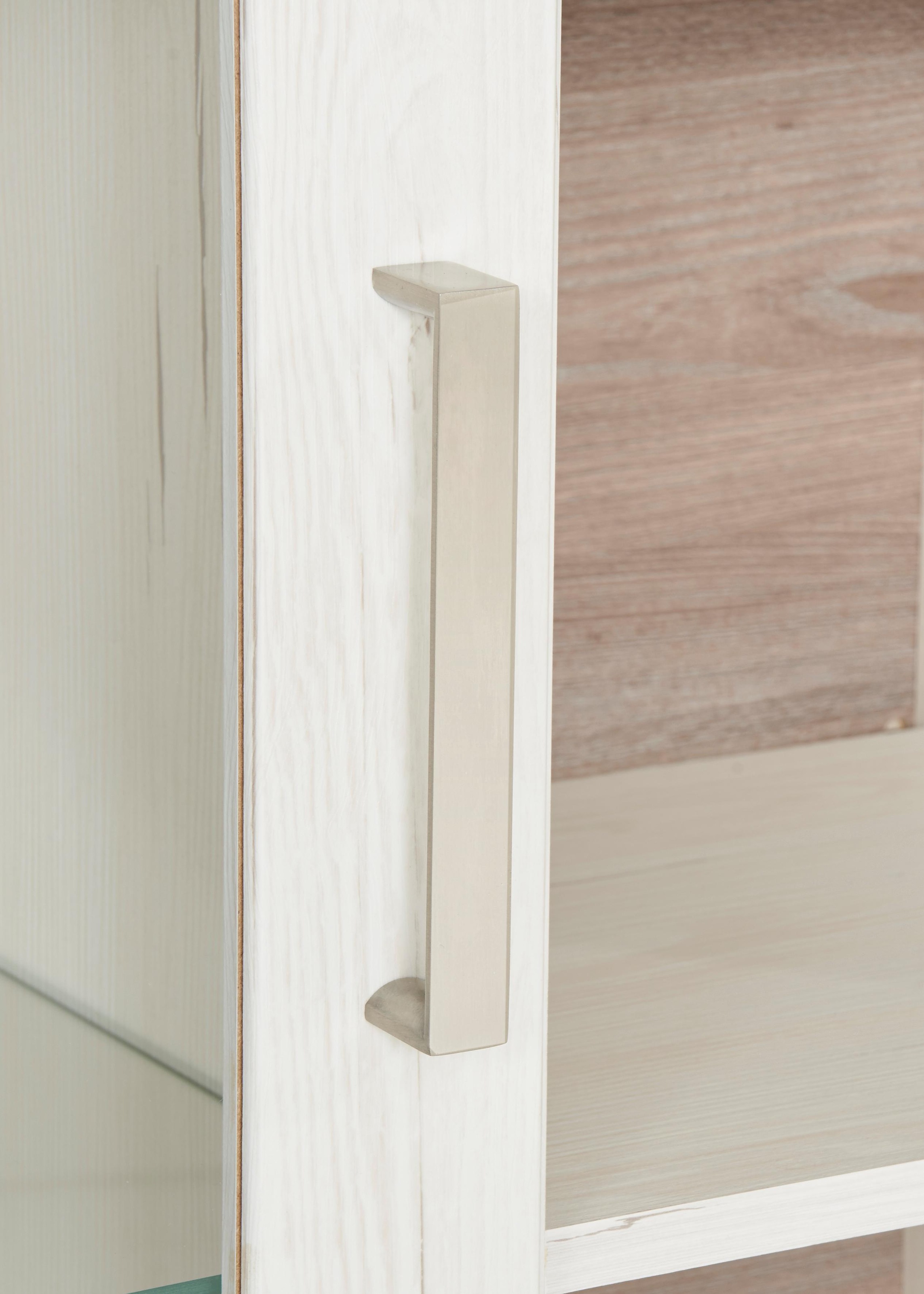 set one by Musterring Highboard »York«, Typ 13 und 14, mit Glastür und Schubkasten, 3 Farbvarianten, B 105 cm