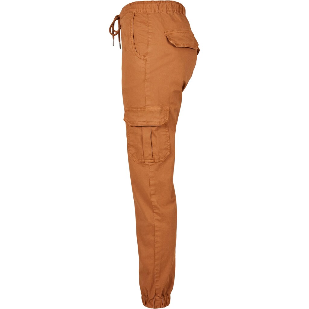 URBAN CLASSICS Cargohose »Urban Classics Damen Ladies High Waist Cargo Jogging Pants«, (1 tlg.)