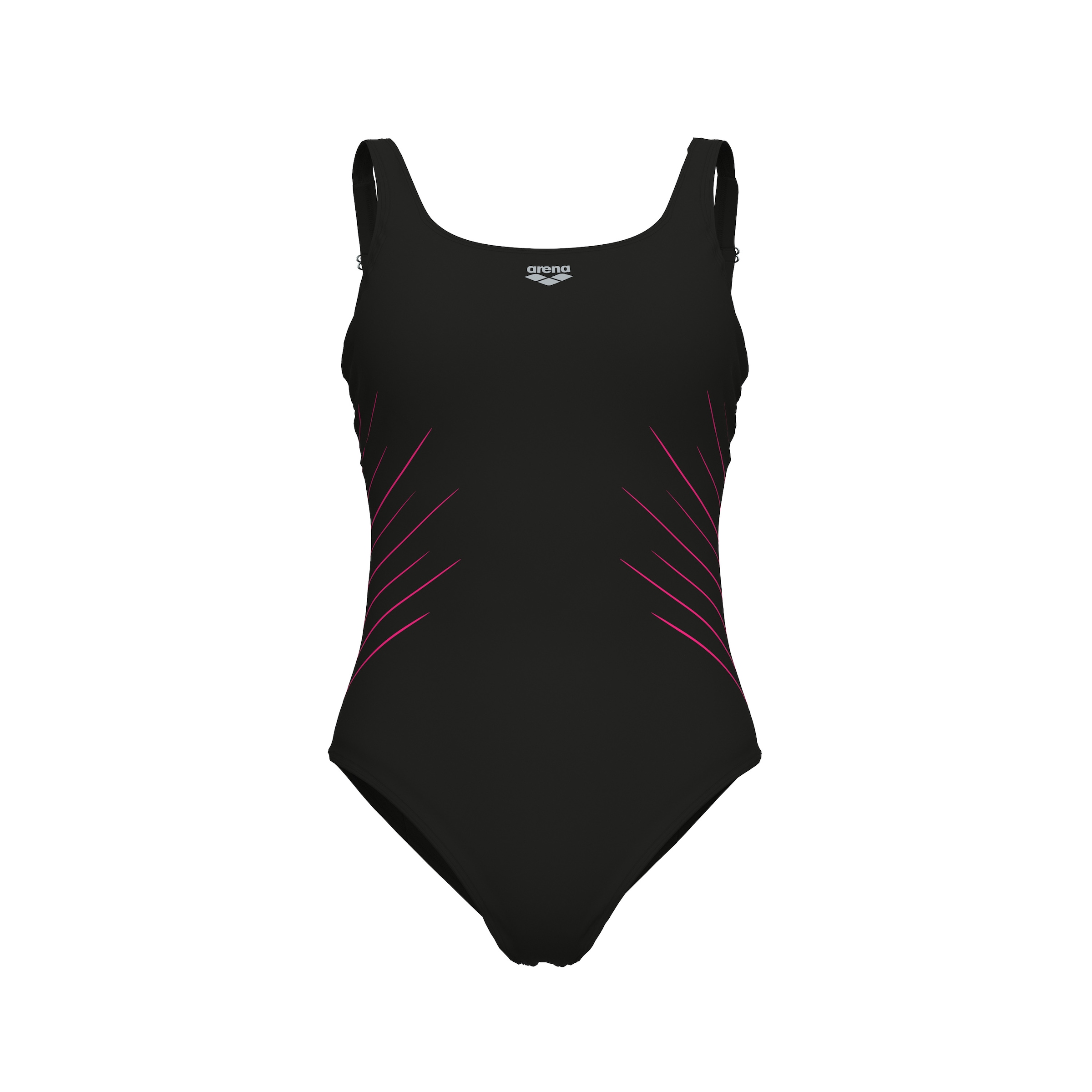 Arena Badeanzug »W ARENA ISA SWIMSUIT SQUARED BACK C CUP« mit Shaping-Technologie, mit eingearbeitetem Bustier