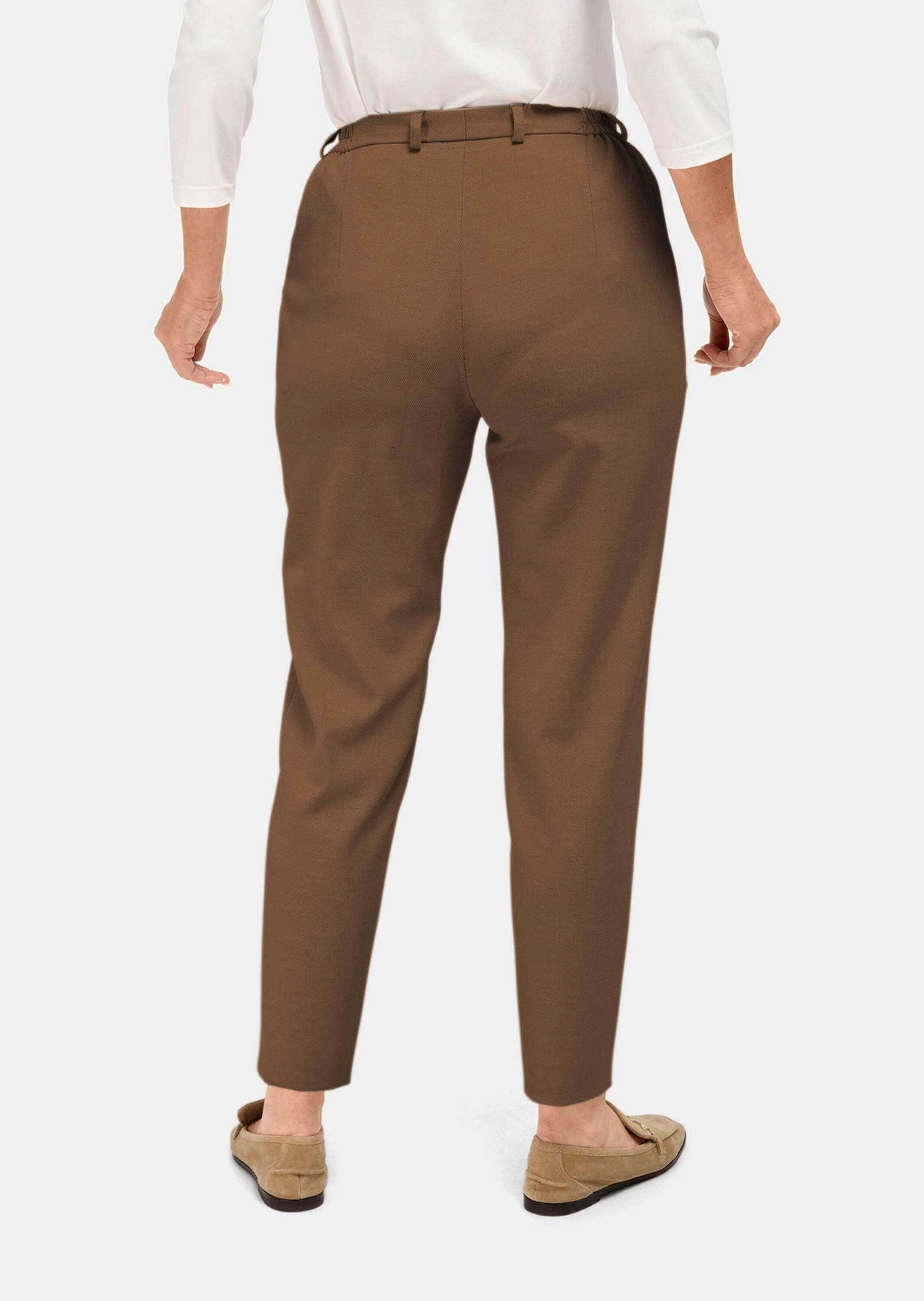 GOLDNER Stoffhose »Hose Anna mit Rippenstruktur Hose Anna mit Rippenstruktur«