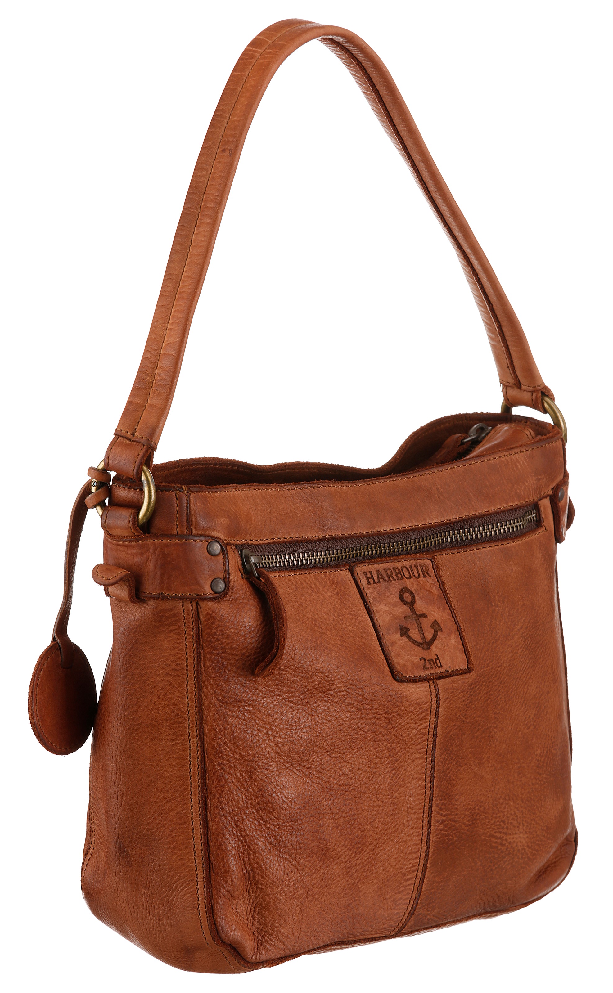 Thumbnail - HARBOUR 2nd Hobo "Luisa" Damen Henkeltasche, Umhängetasche, Handtasche mit Anker-Detail